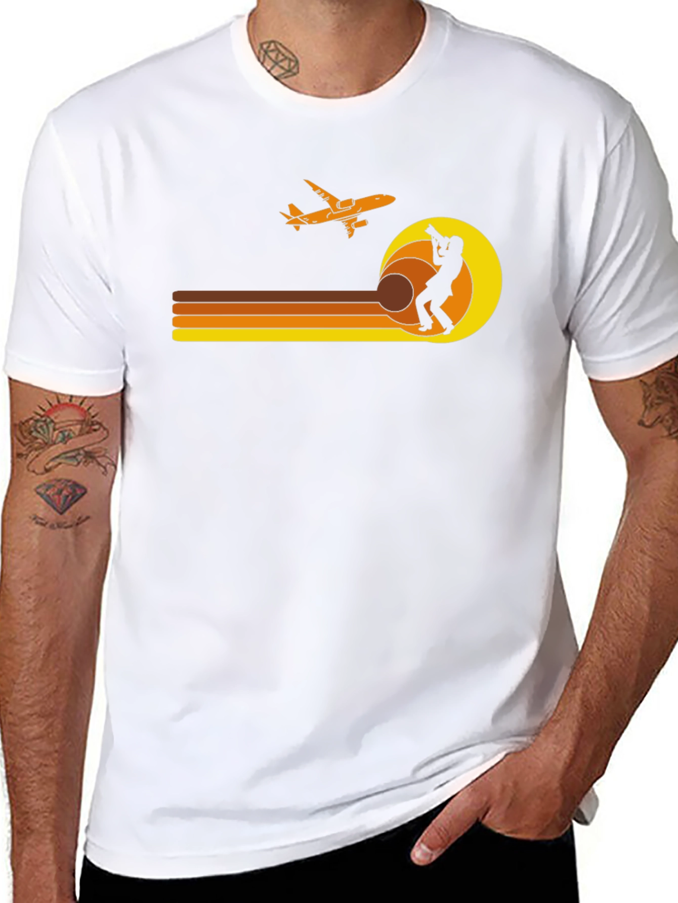 Retro Plane Spotter T-Shirt - Aviation Photography Tee