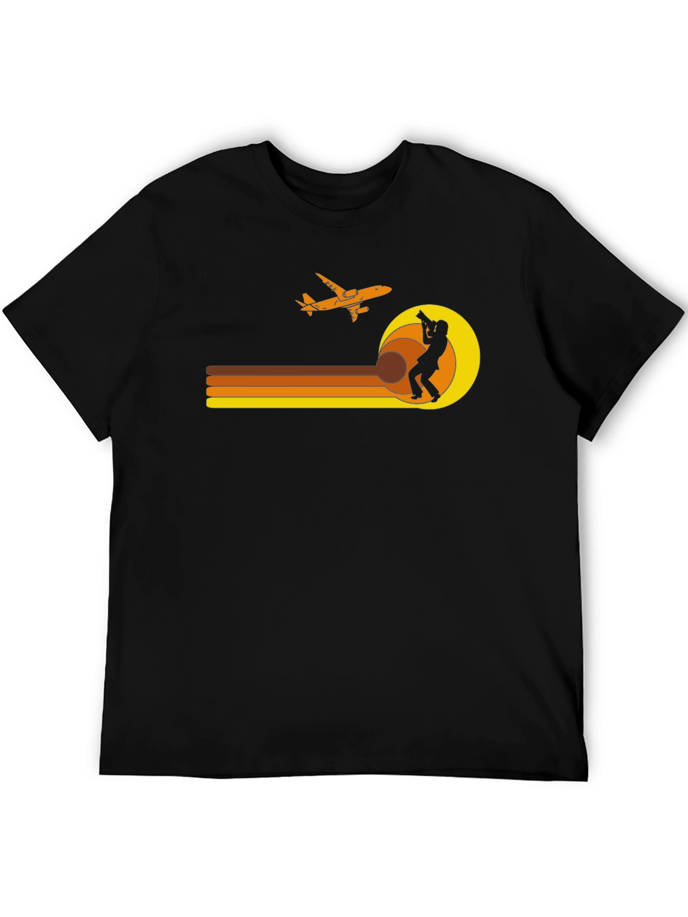 Retro Plane Spotter T-Shirt - Aviation Photography Tee