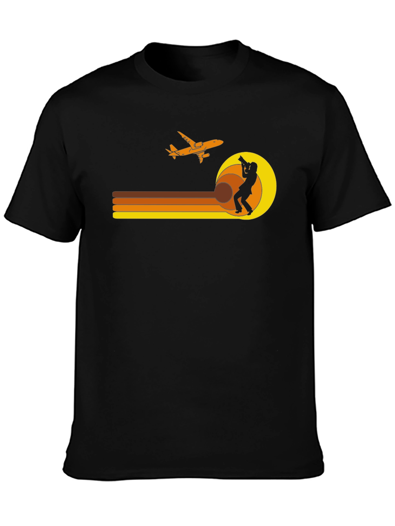 Retro Plane Spotter T-Shirt - Aviation Photography Tee