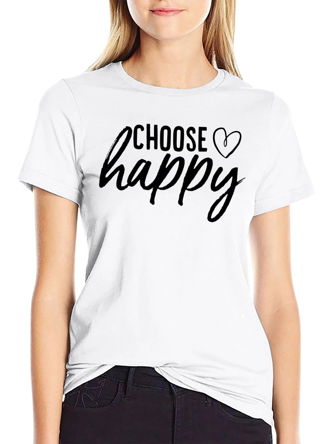 Choose Happy Graphic T-Shirt