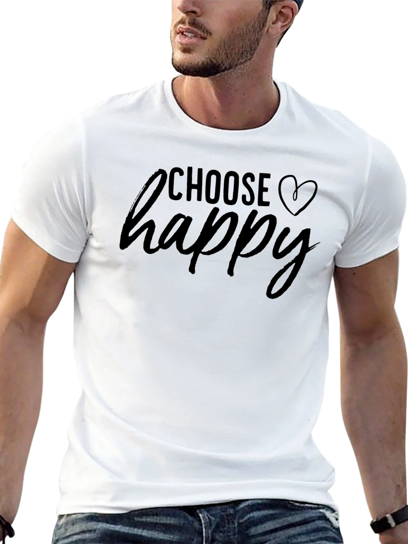 Choose Happy Graphic T-Shirt