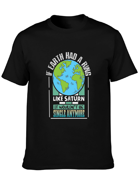 Earth Ring Saturn Joke T-Shirt