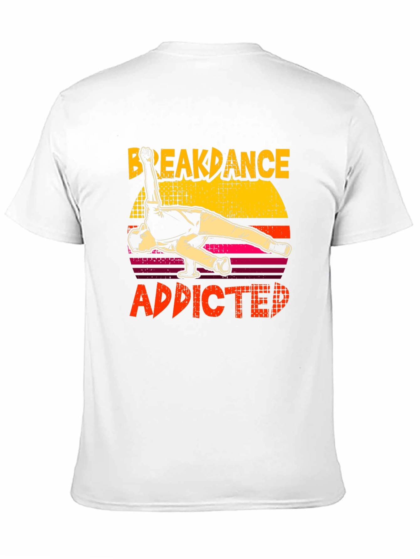 Breakdance Addicted Graphic Tee - Black Cotton