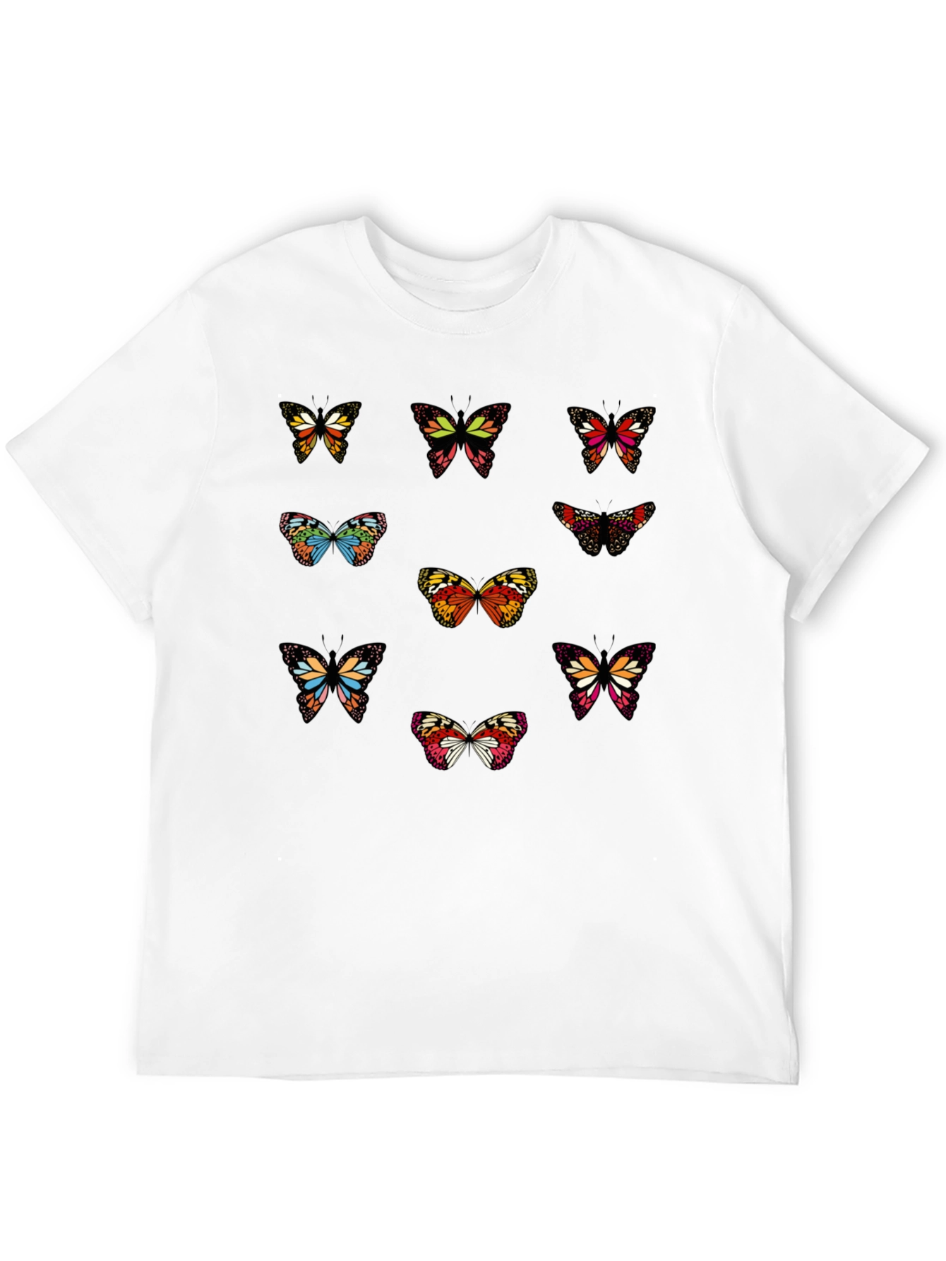 Butterfly Graphic Print T-Shirt