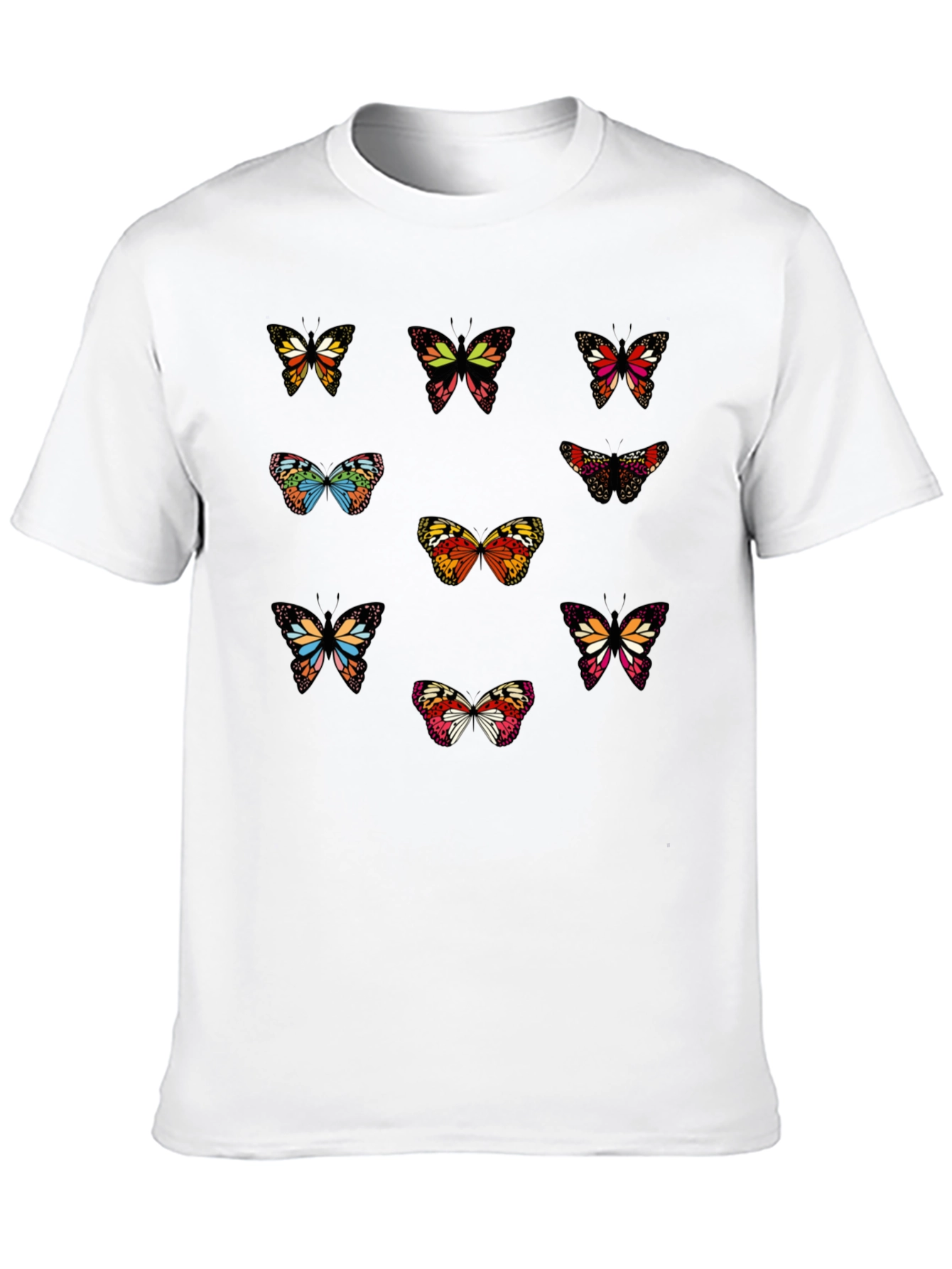 Butterfly Graphic Print T-Shirt