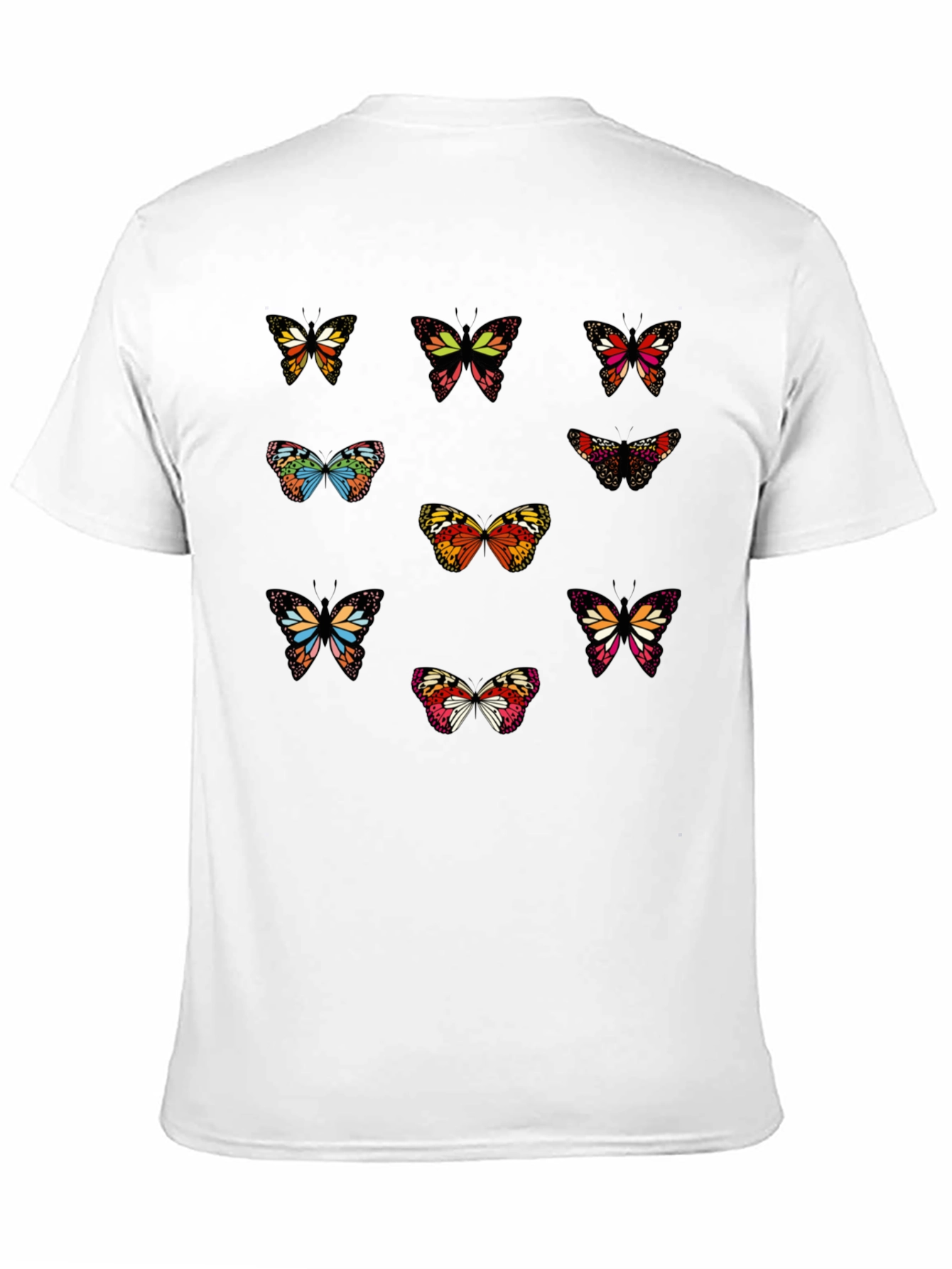 Butterfly Graphic Print T-Shirt