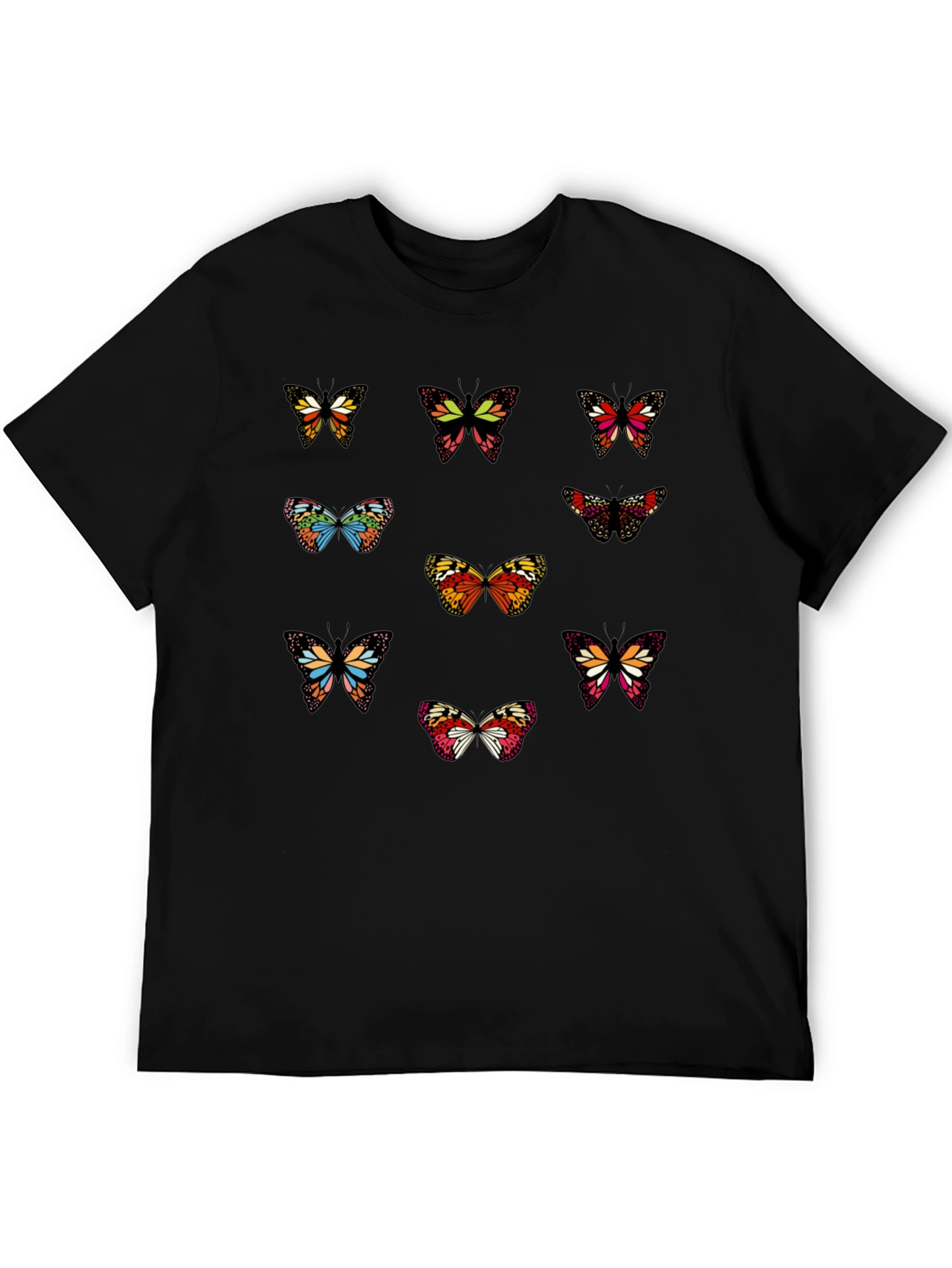 Butterfly Graphic Print T-Shirt