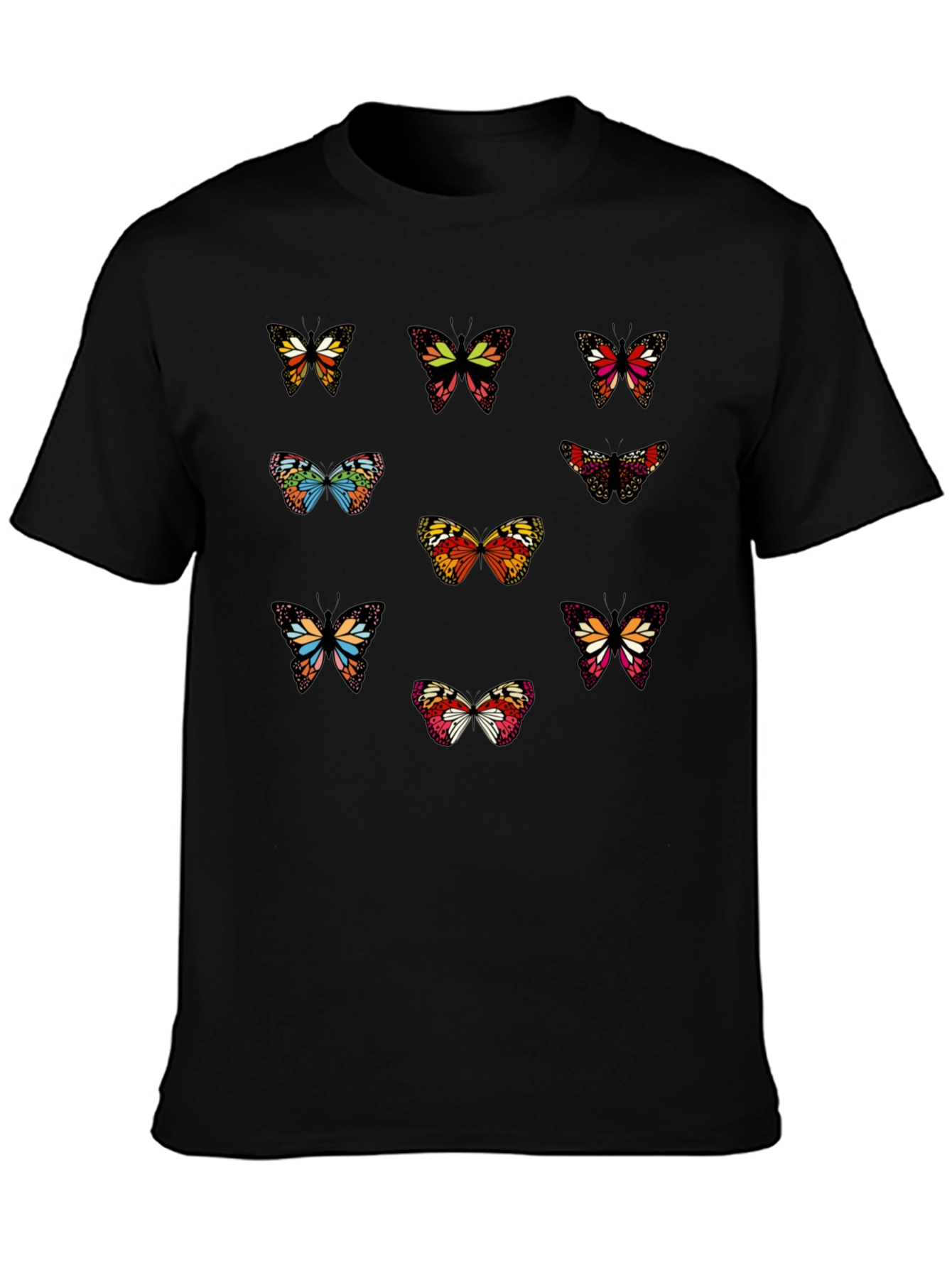 Butterfly Graphic Print T-Shirt