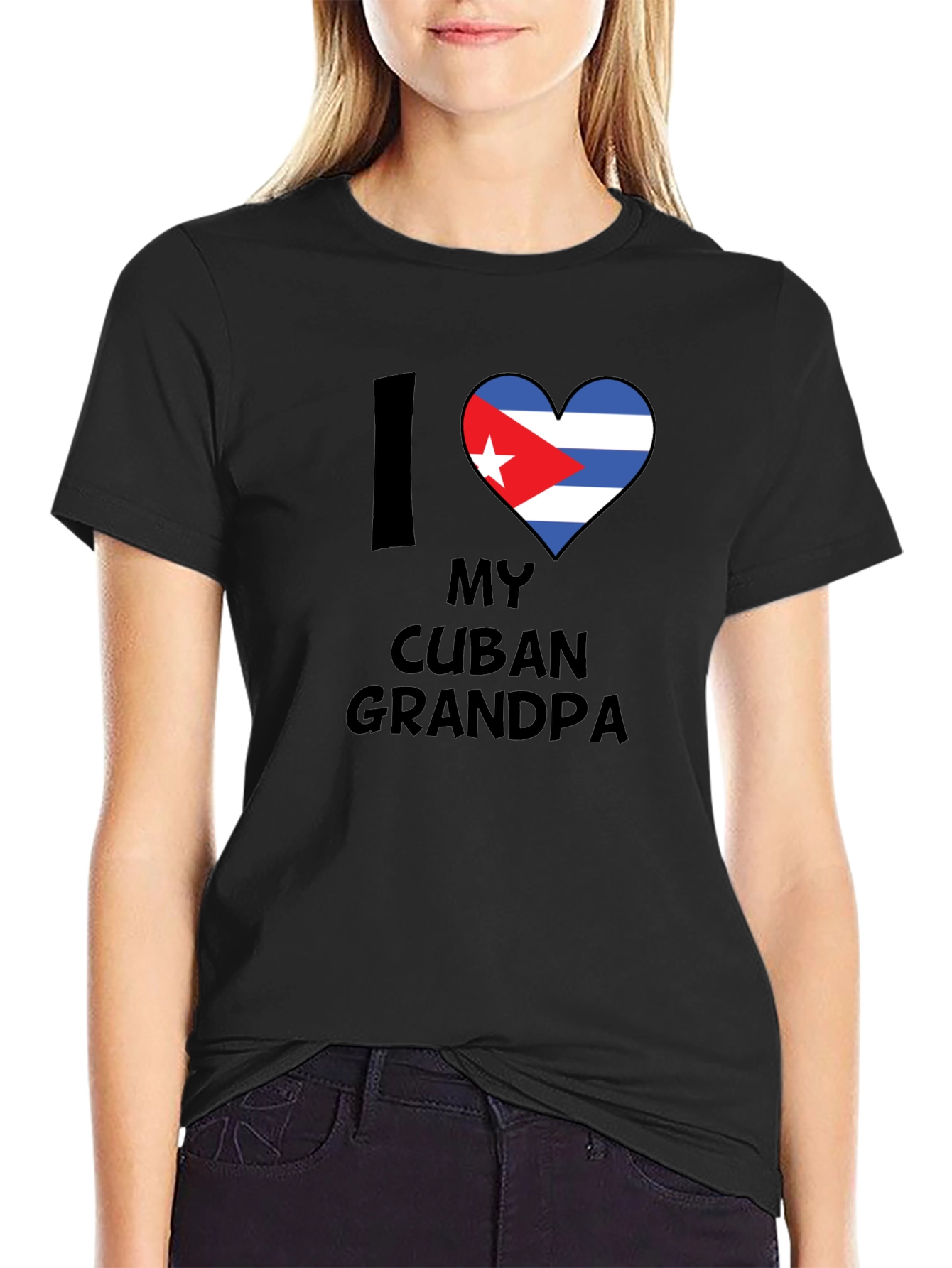 I Love My Cuban Grandpa T-Shirt