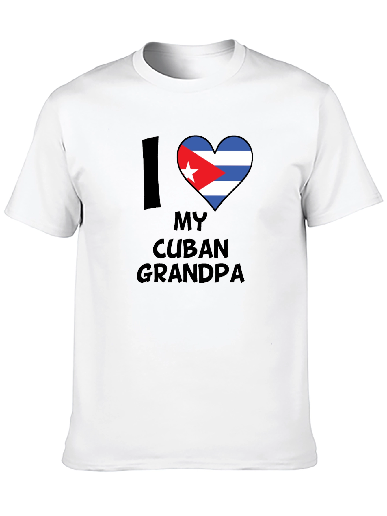 I Love My Cuban Grandpa T-Shirt