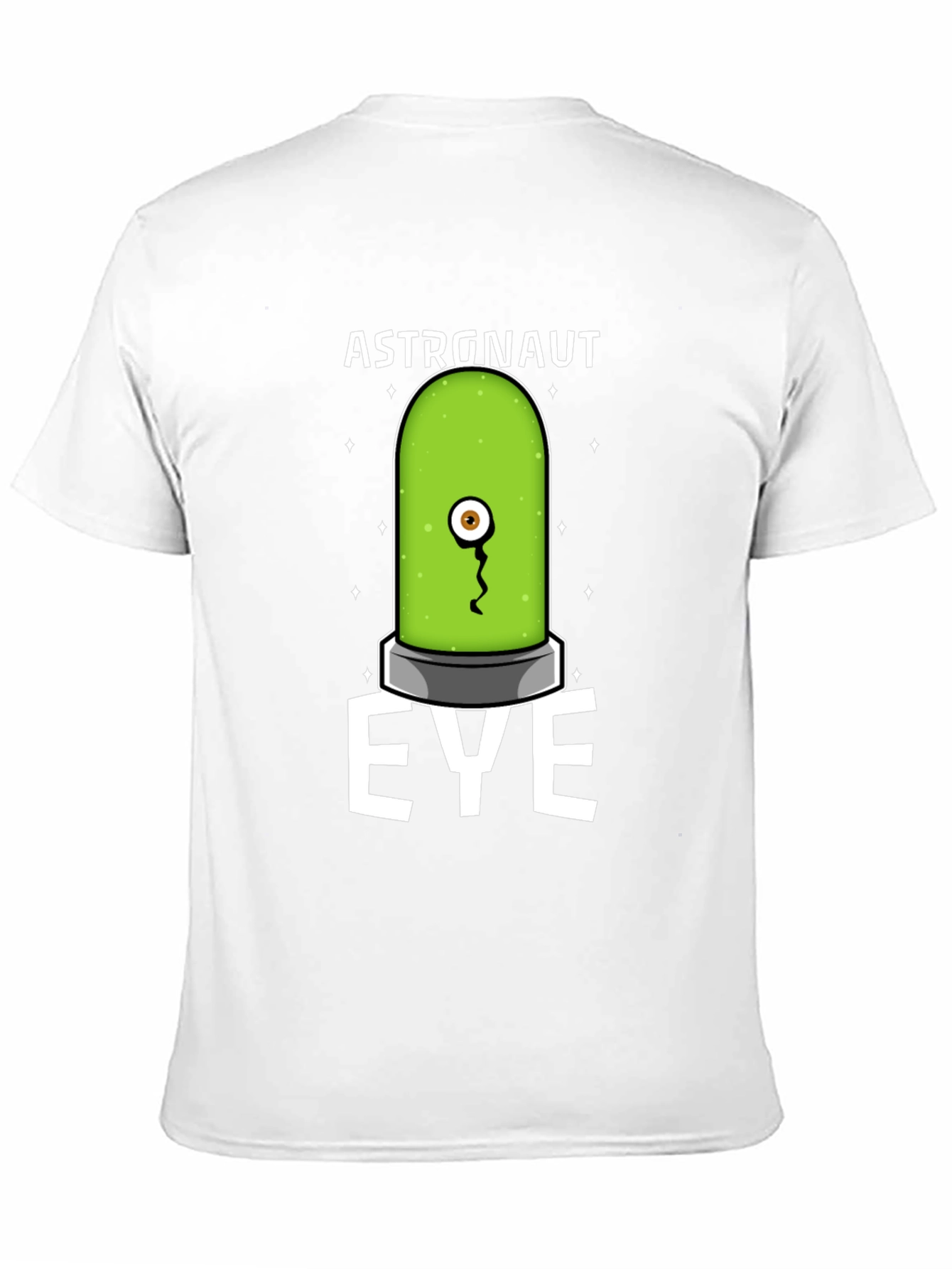 Astronaut Eye T-Shirt - Quirky Graphic Tee