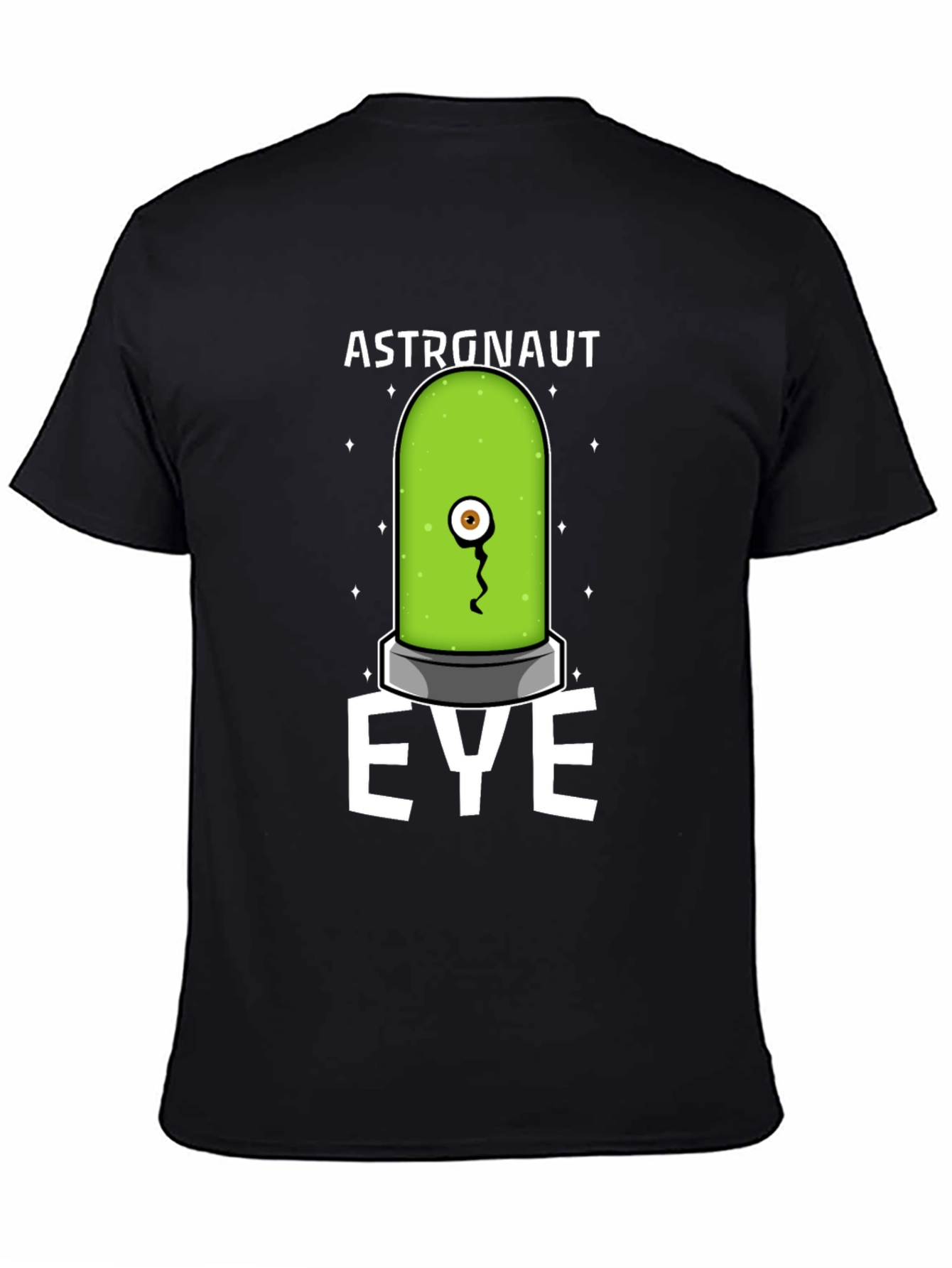Astronaut Eye T-Shirt - Quirky Graphic Tee