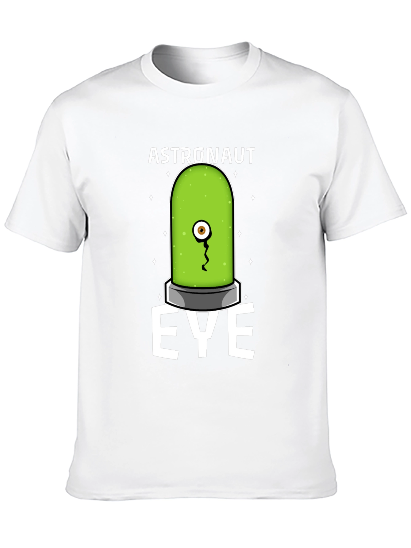 Astronaut Eye T-Shirt - Quirky Graphic Tee
