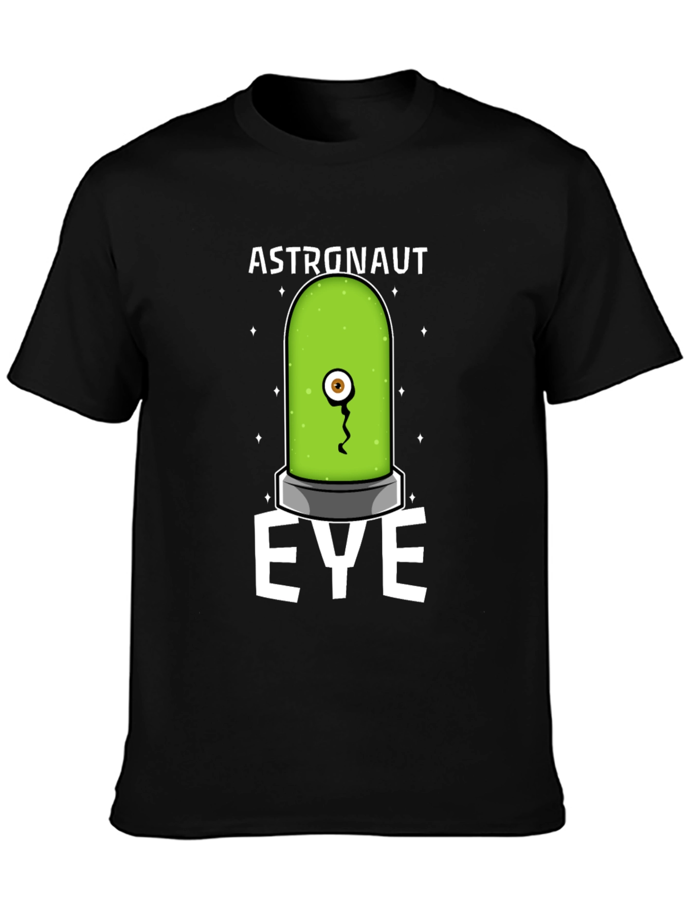 Astronaut Eye T-Shirt - Quirky Graphic Tee