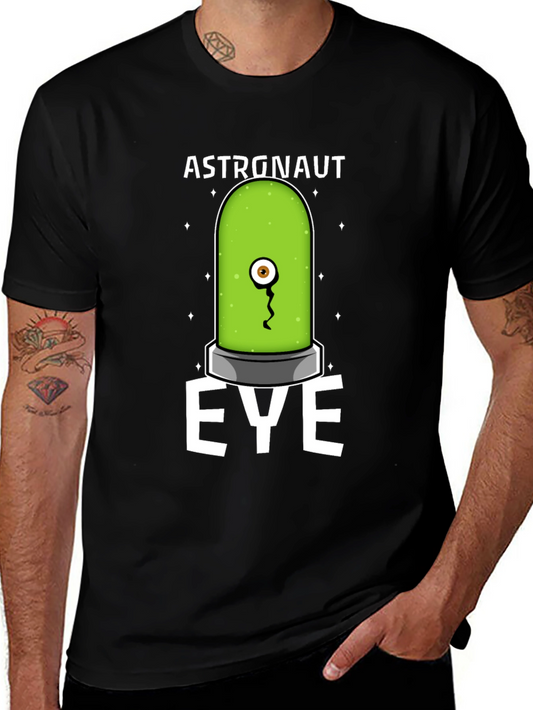 Astronaut Eye T-Shirt - Quirky Graphic Tee