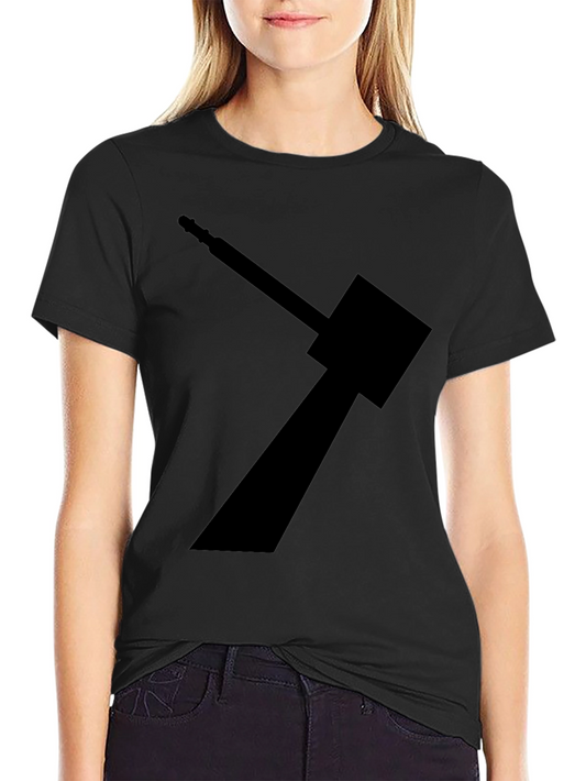 Hammer Silhouette Graphic Print Tee