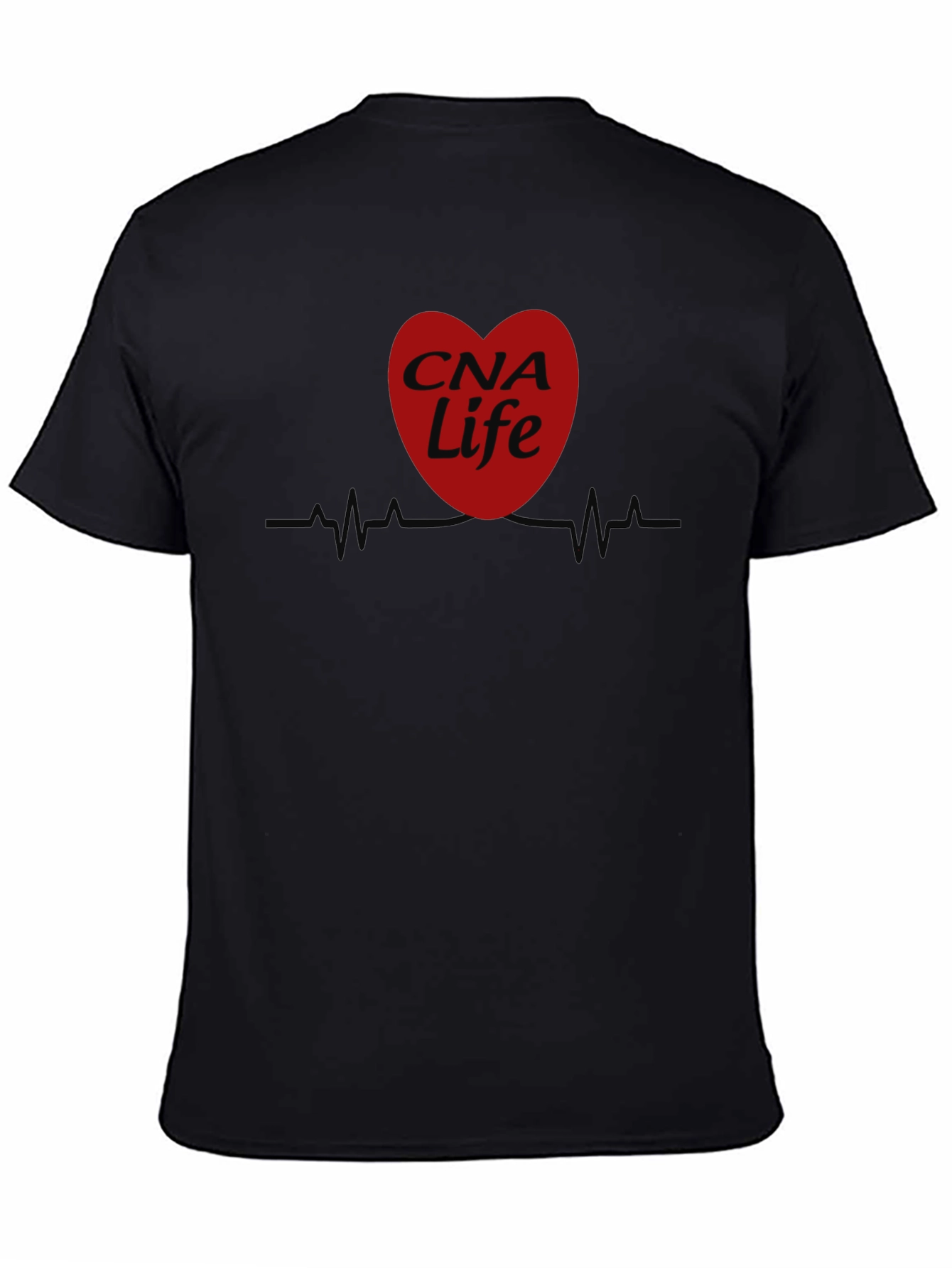 CNA Life Heartbeat T-Shirt - Certified Nursing Assistant Tee