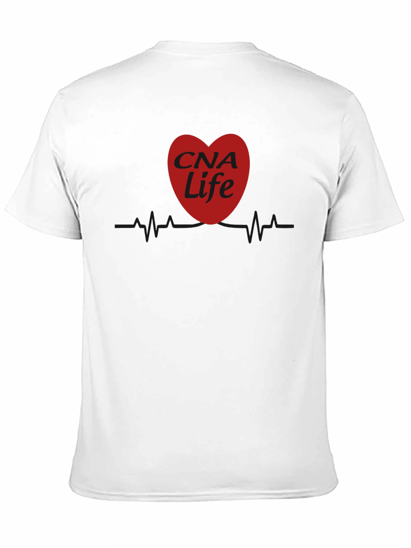 CNA Life Heartbeat T-Shirt - Certified Nursing Assistant Tee
