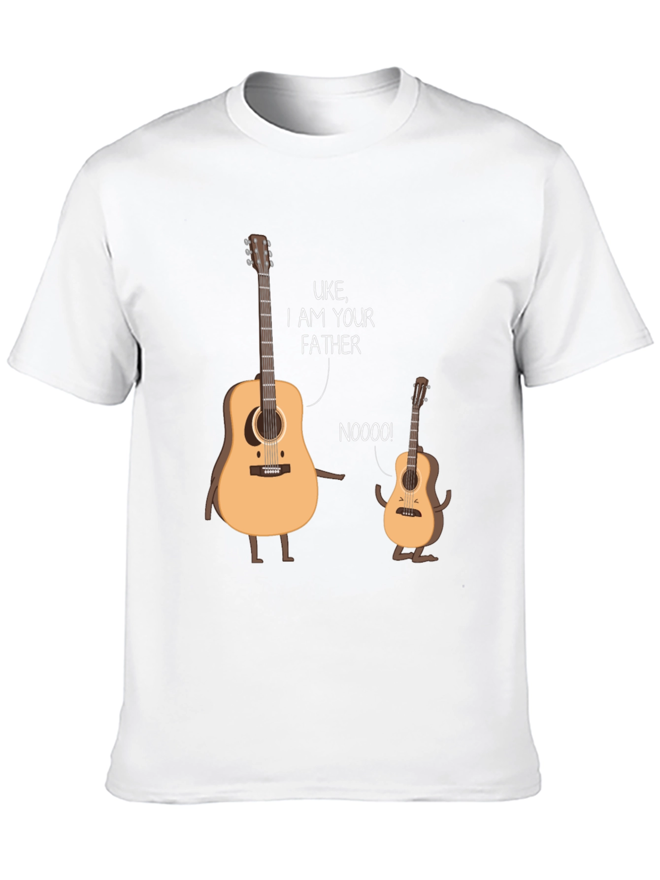 Uke I Am Your Father Black T-Shirt