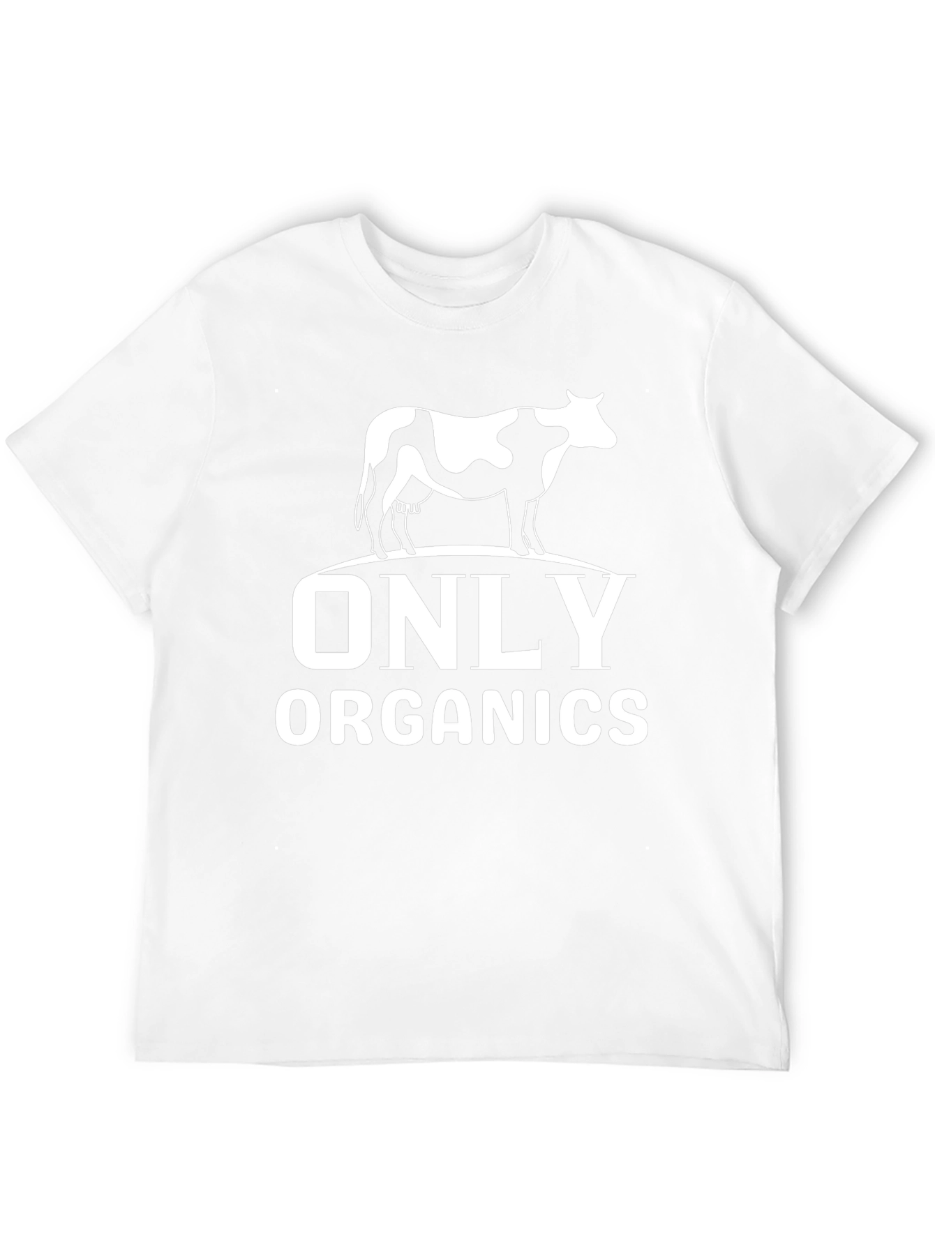 Only Organics Cow T-Shirt - Black