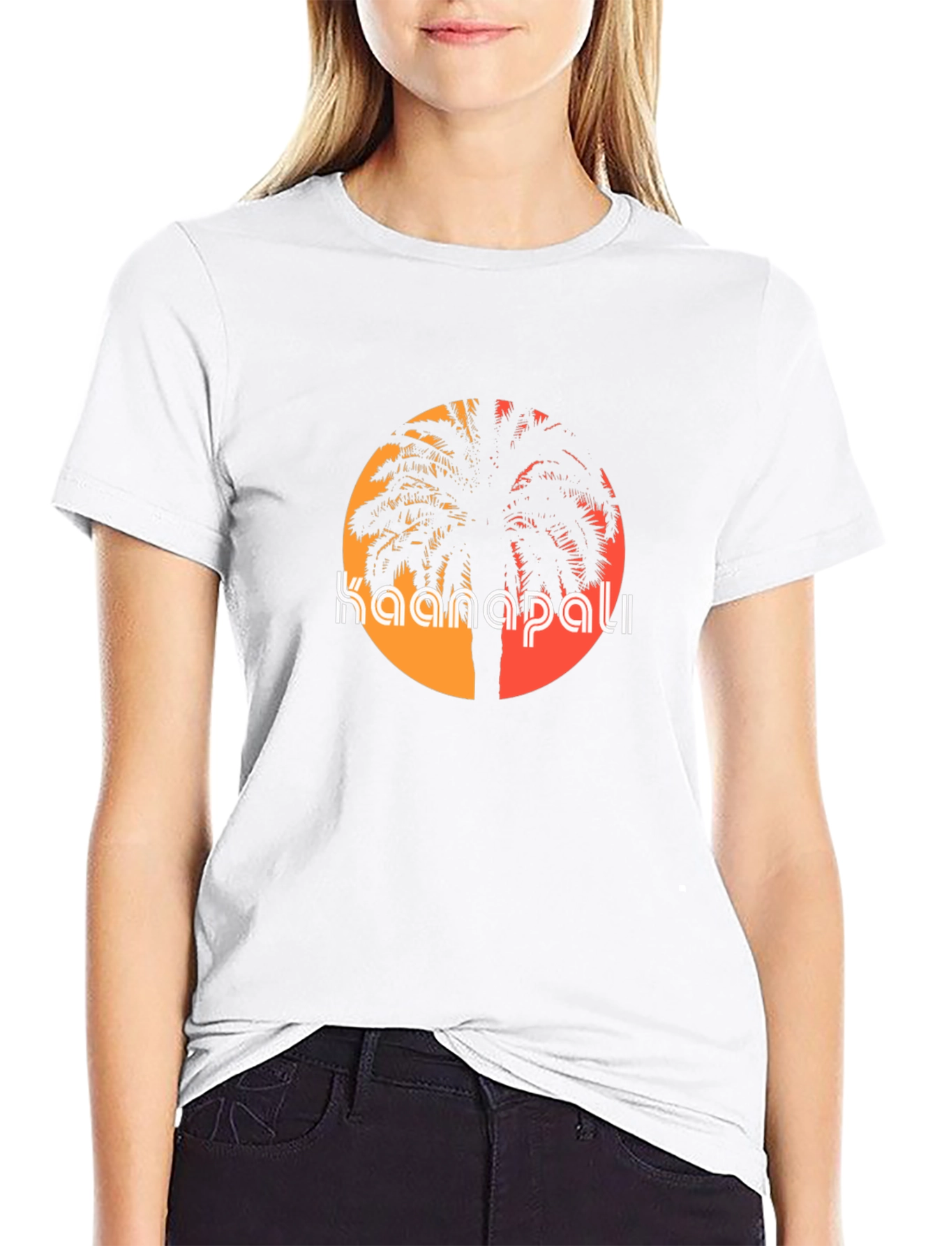 Kaanapali Palm Tree Graphic Tee