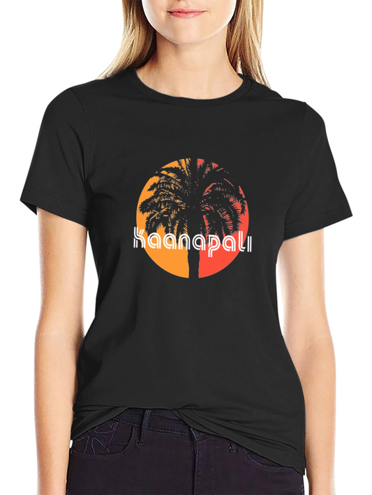 Kaanapali Palm Tree Graphic Tee