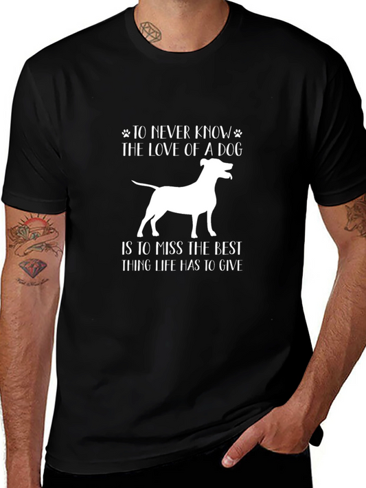 Love of a Dog T-Shirt - Best Thing in Life