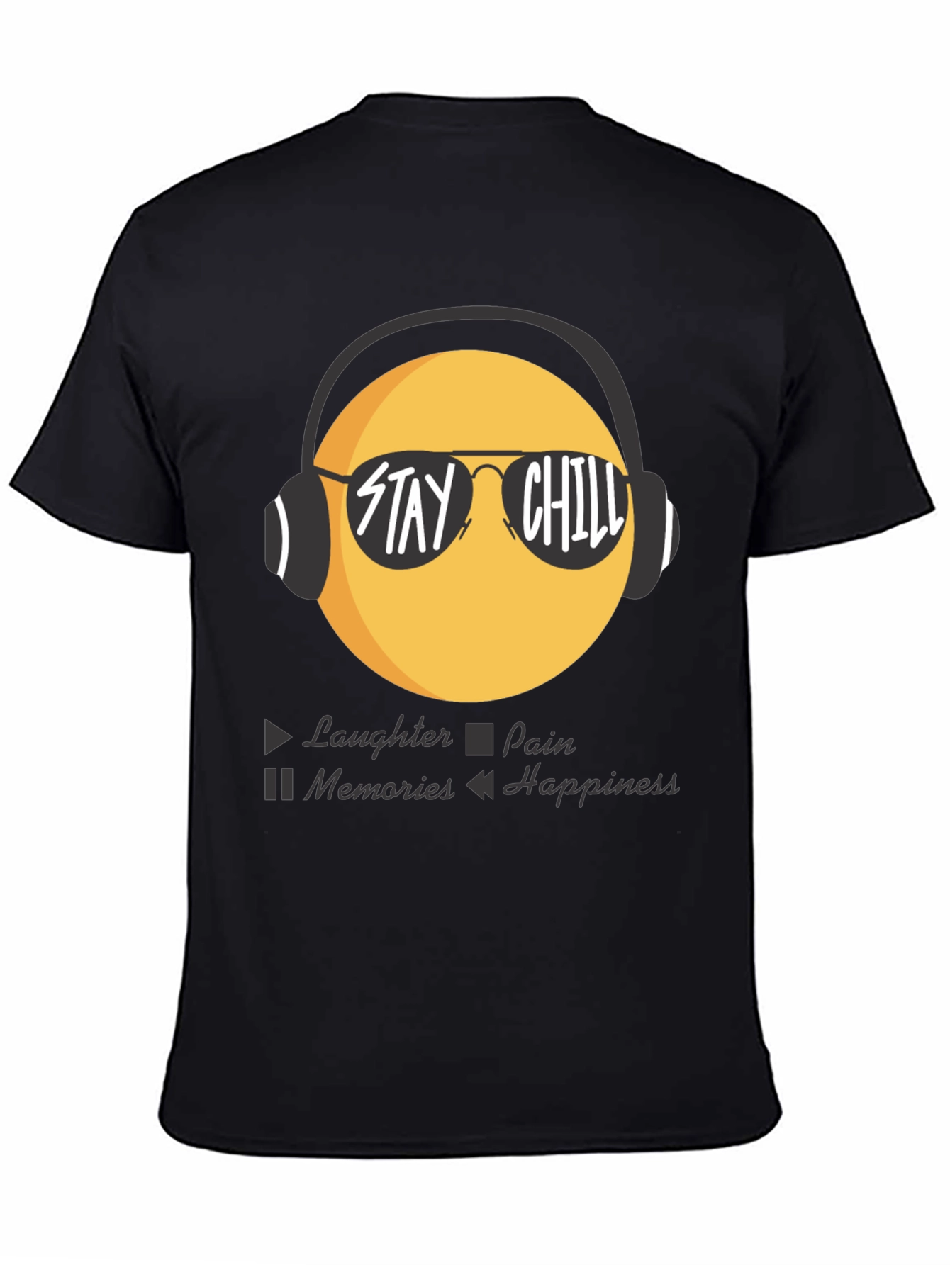 Stay Chill Emoji T-Shirt - Laughter Happiness