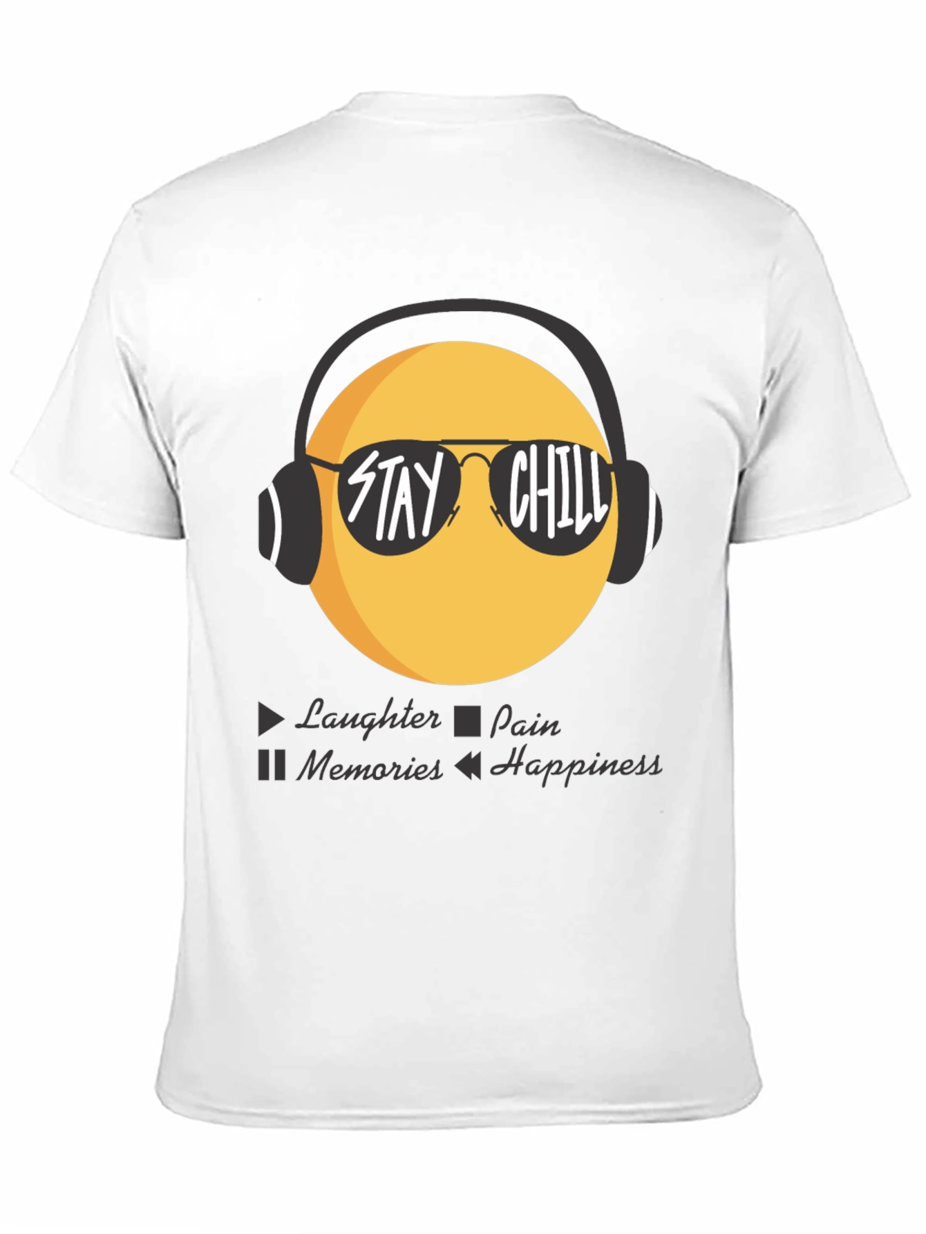 Stay Chill Emoji T-Shirt - Laughter Happiness