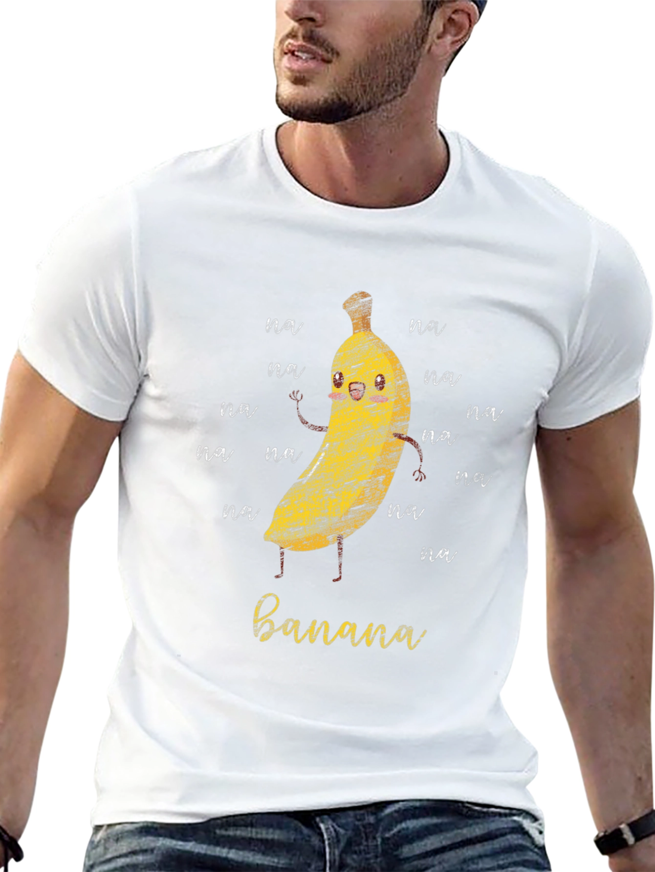 Funny Banana Cartoon T-Shirt
