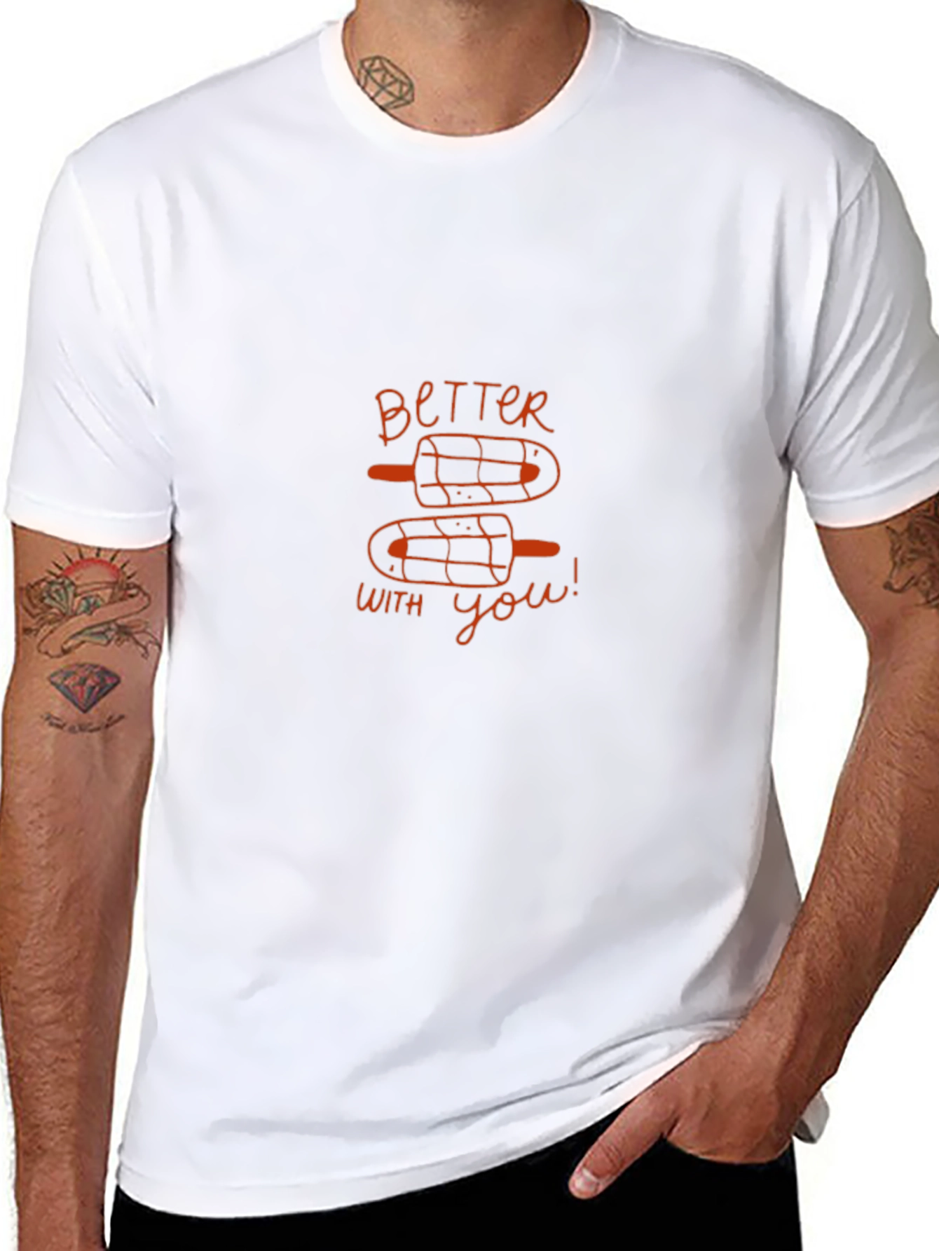 Better With You Graphic Tee - Trendy T-Shirt