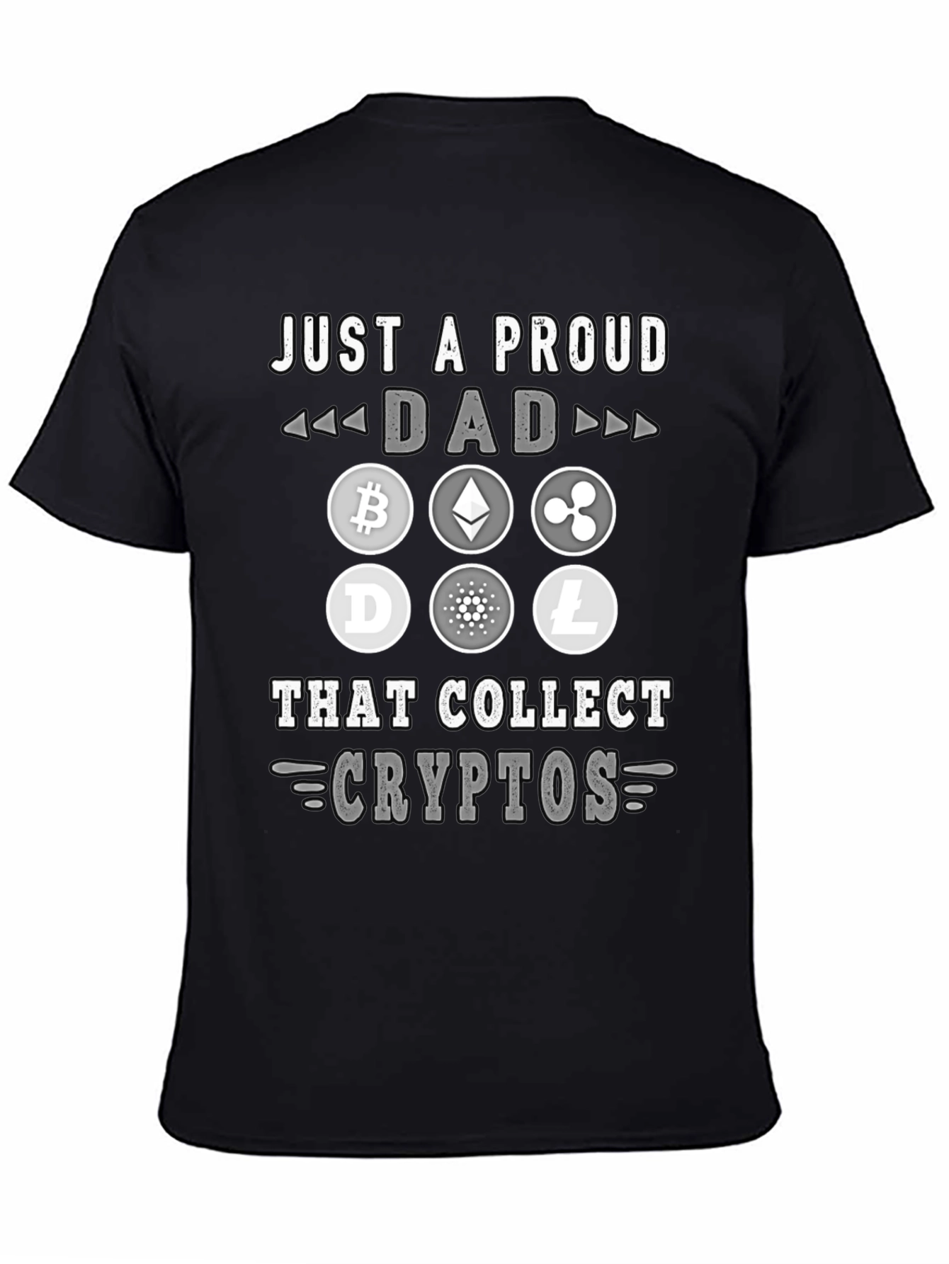 Proud Dad Crypto Collector T-Shirt