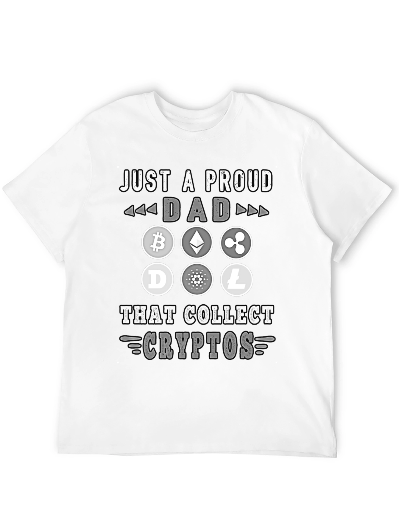 Proud Dad Crypto Collector T-Shirt