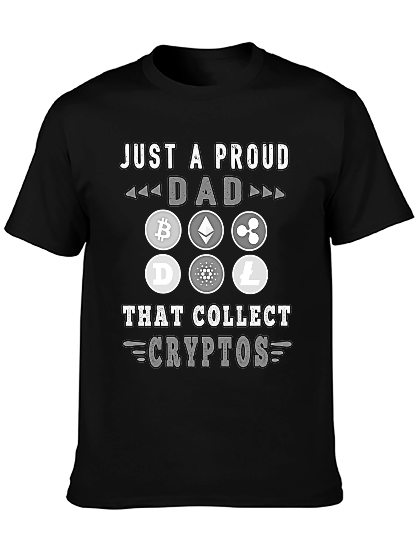 Proud Dad Crypto Collector T-Shirt