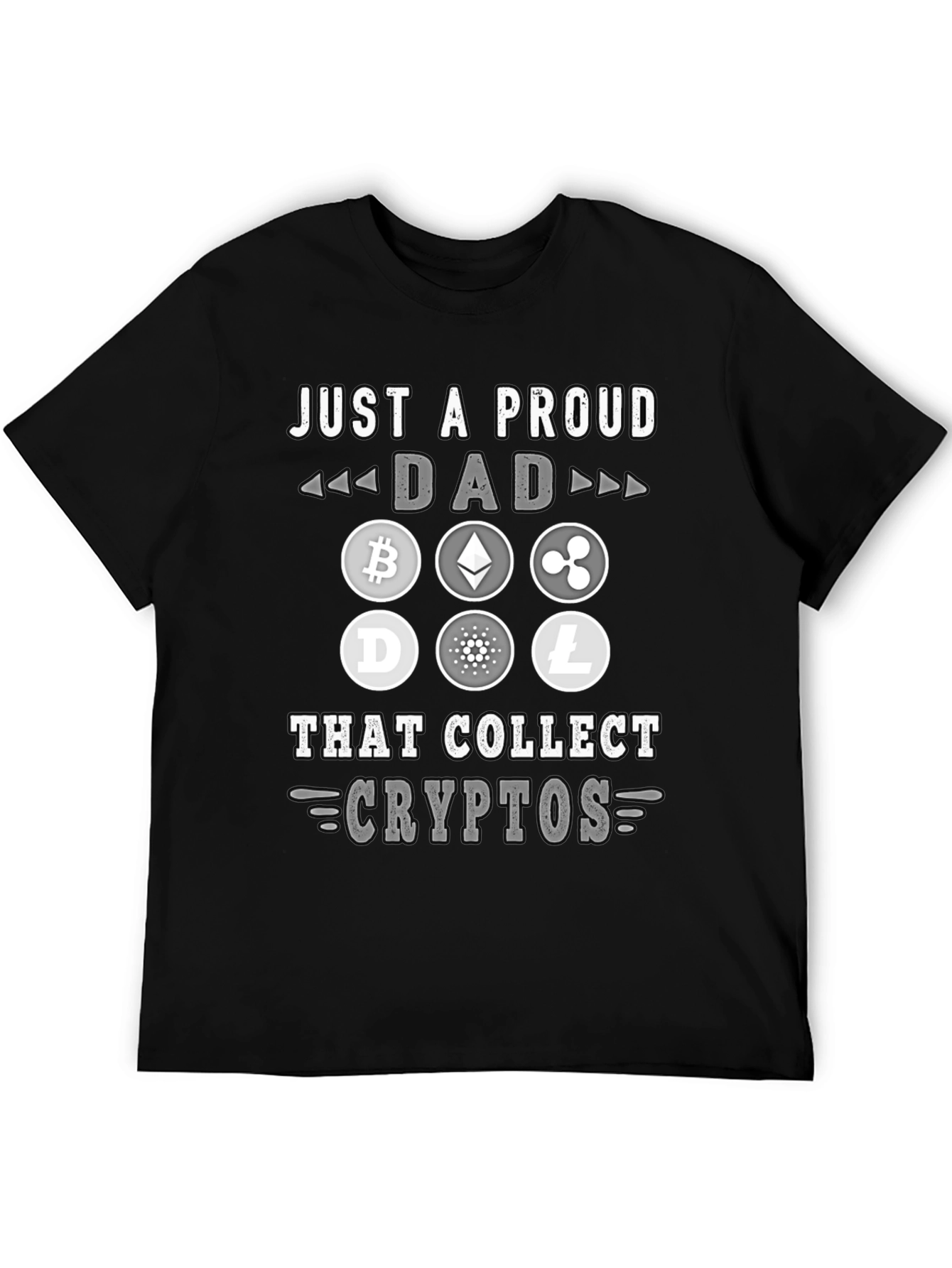 Proud Dad Crypto Collector T-Shirt