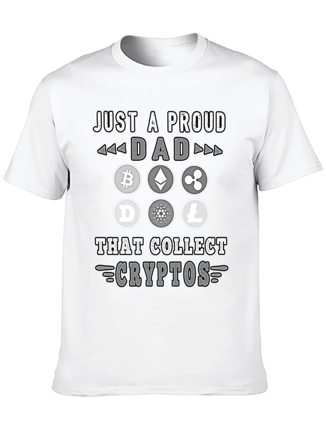 Proud Dad Crypto Collector T-Shirt