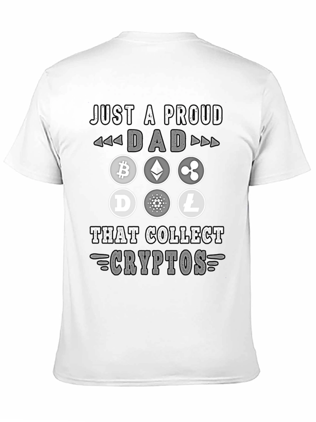 Proud Dad Crypto Collector T-Shirt
