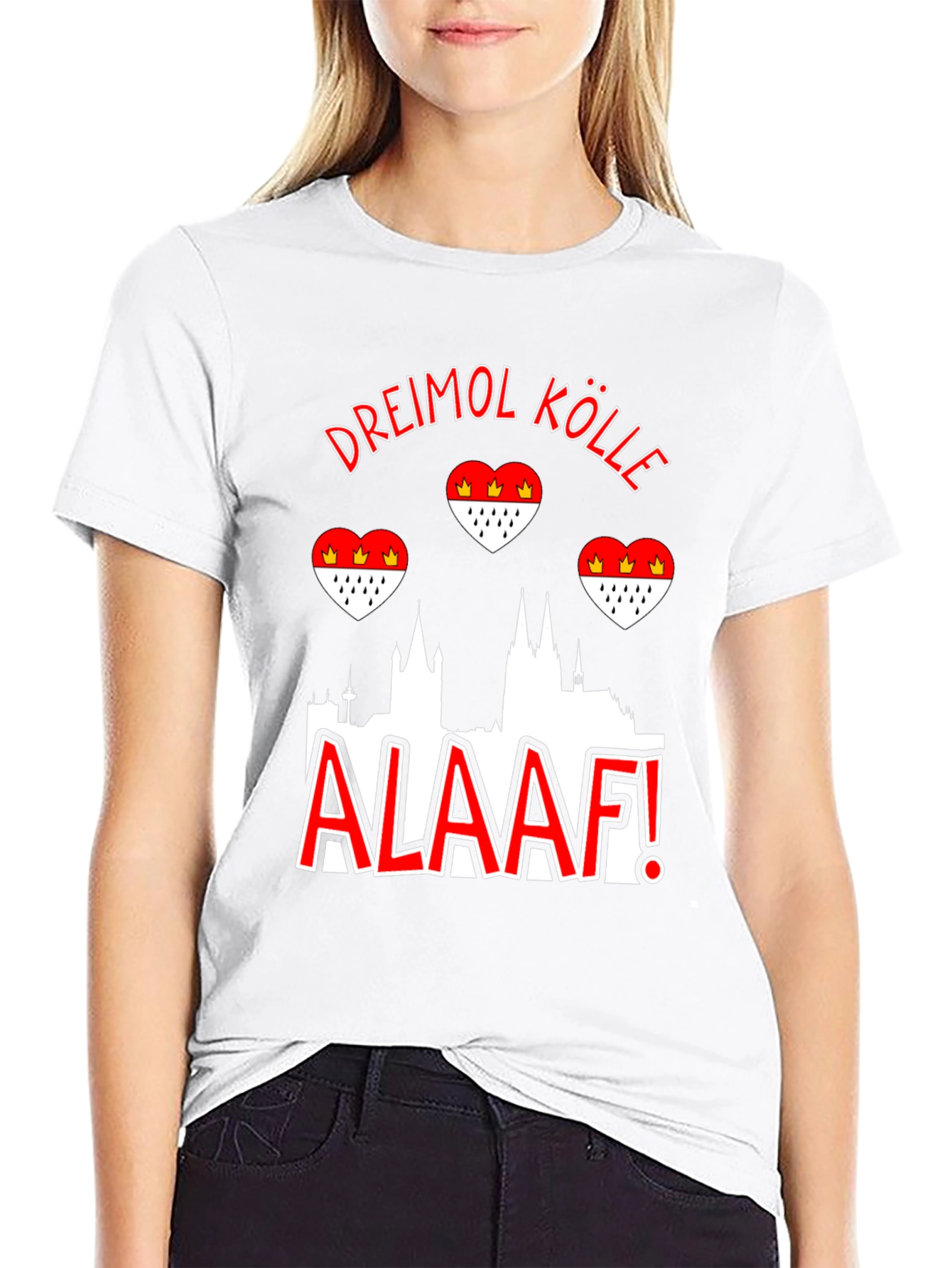 Dreimol Kölle Alaaf T-Shirt - Cologne Germany