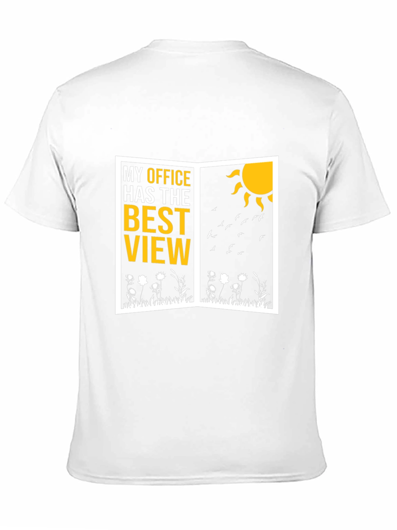 Best View Office Graphic T-Shirt - Nature Lover Tee