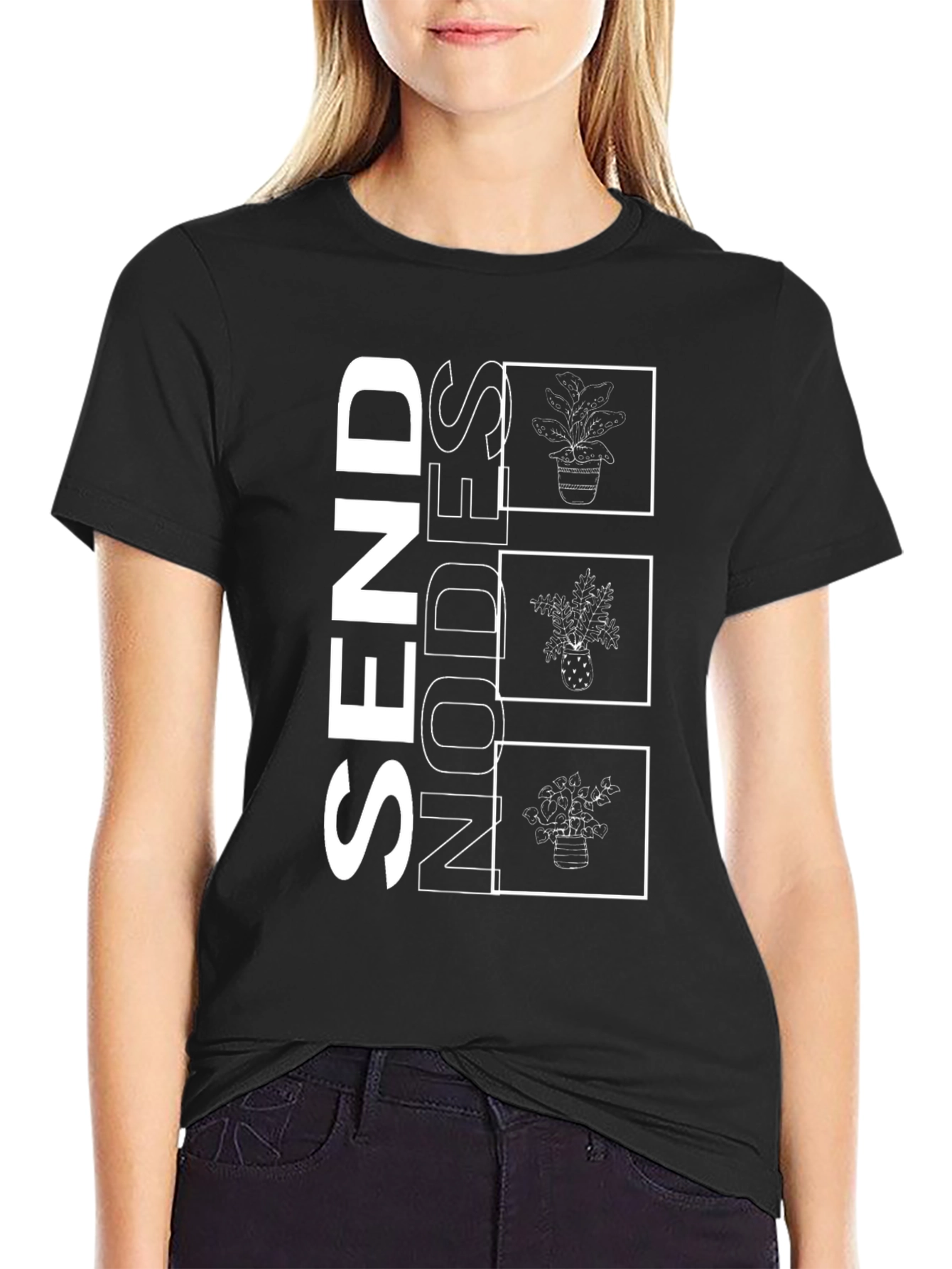 Send Nodes Plant Lover T-Shirt
