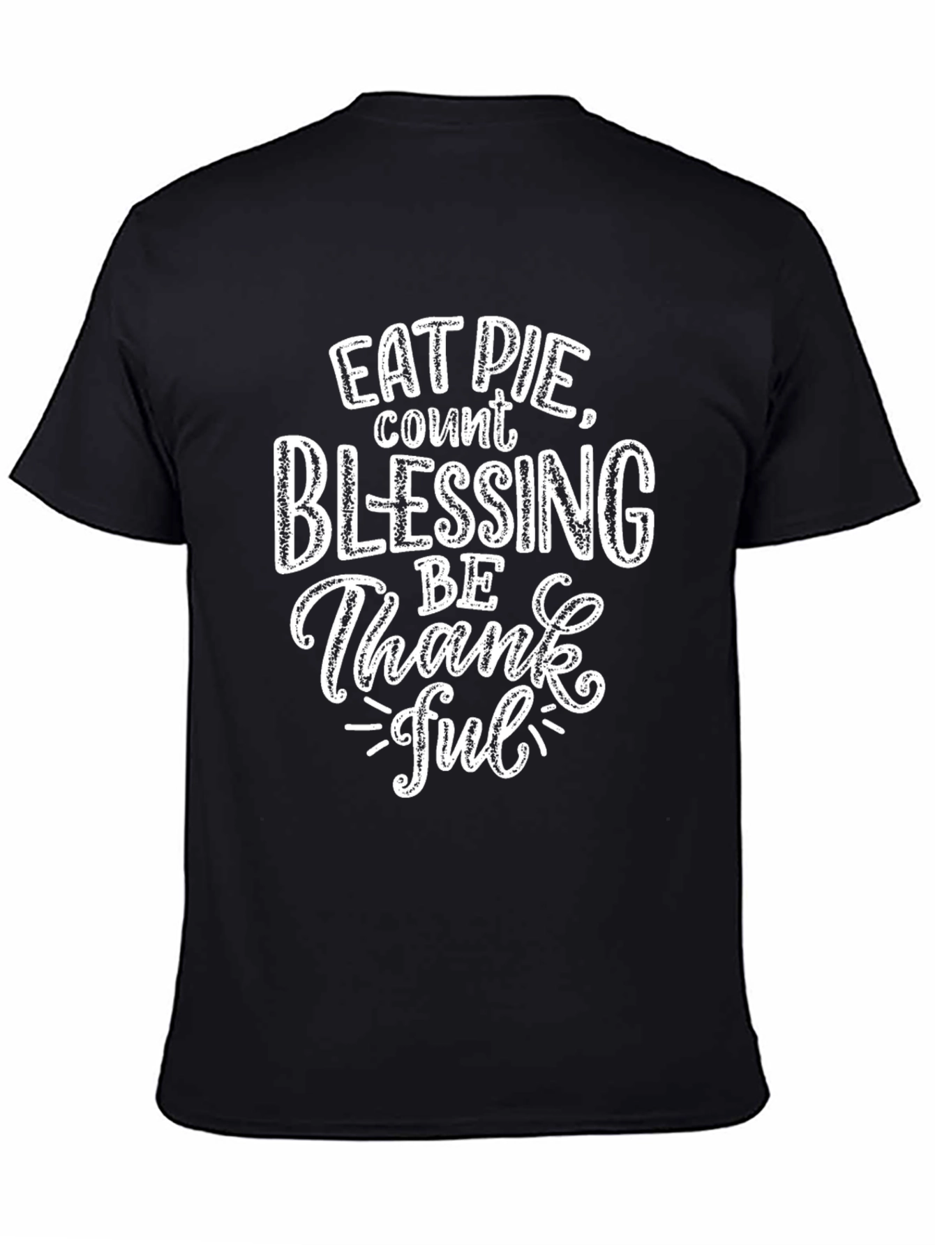 Eat Pie Count Blessings Graphic T-Shirt