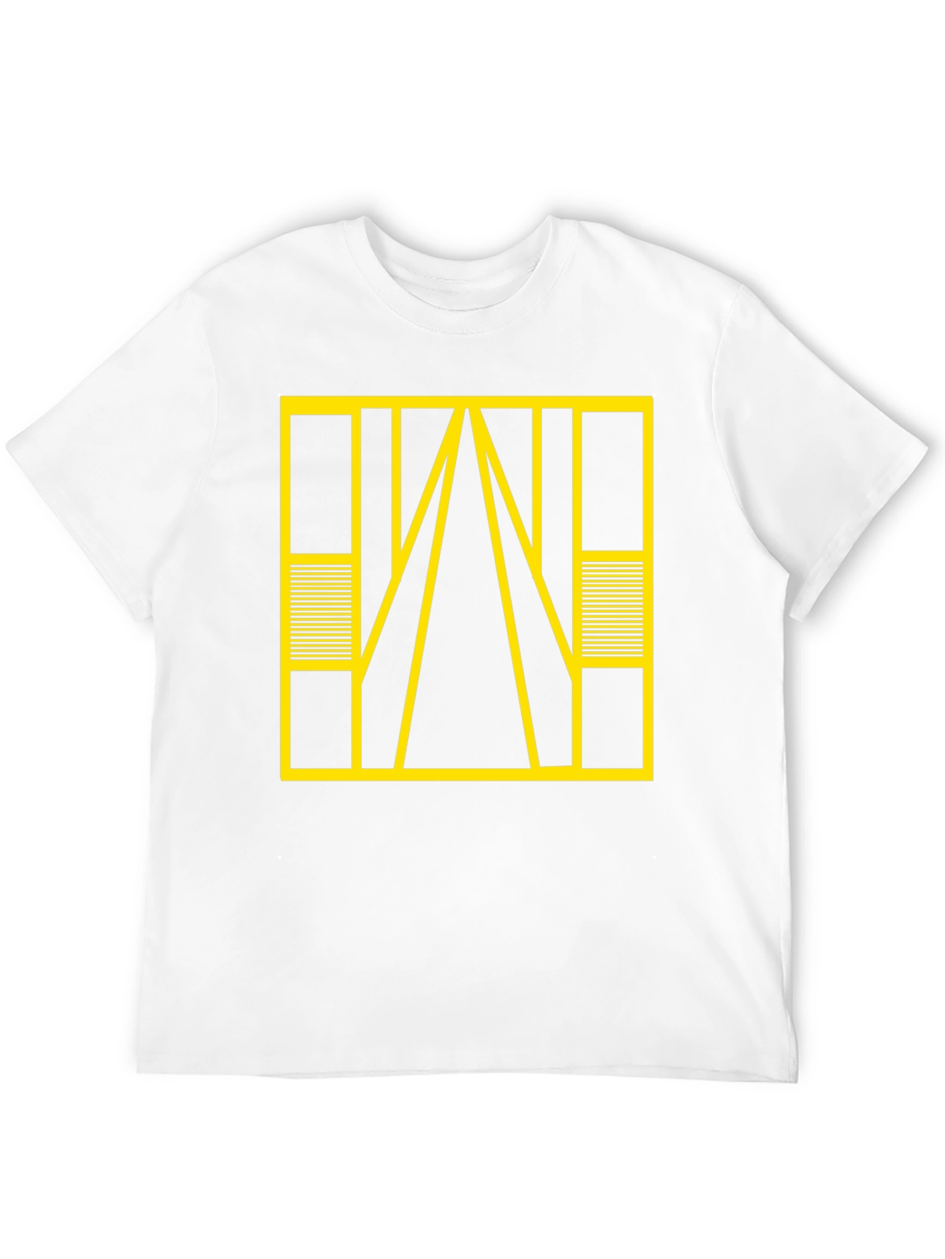 Geometric Design Tee - Modern Style