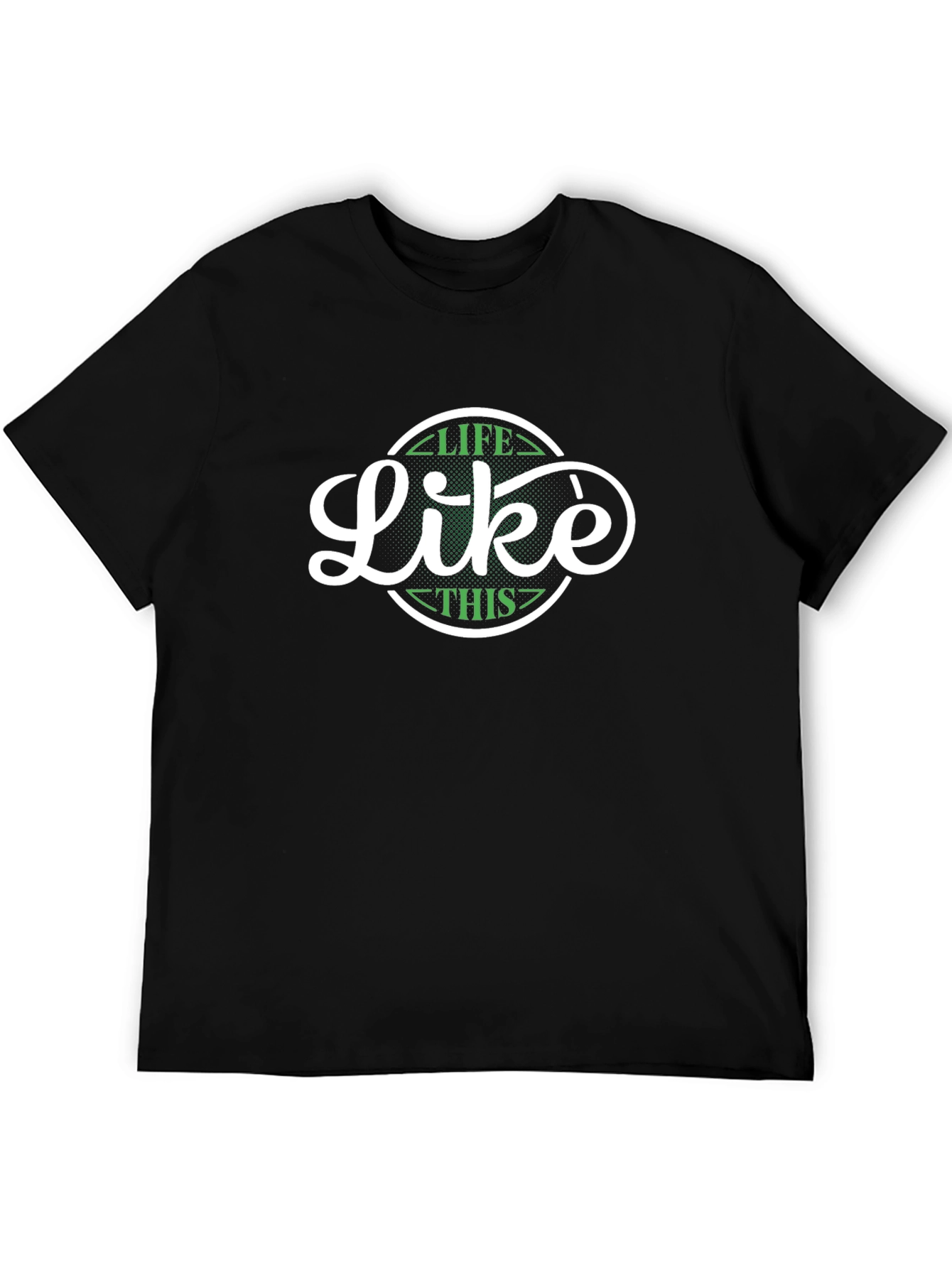 Life Like This Graphic Tee - Black