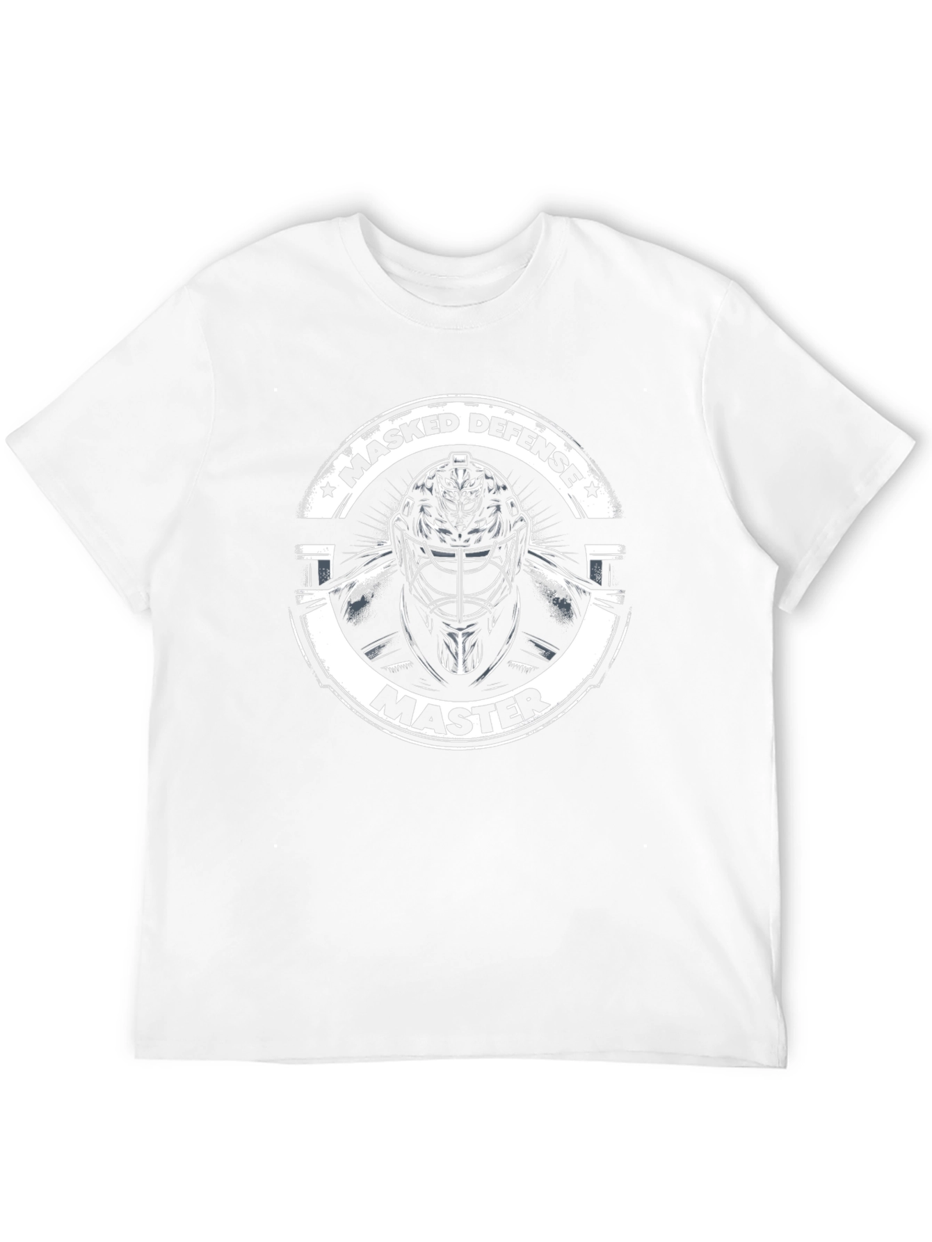 Masked Defense Master Graphic T-Shirt - Hockey Goalie Tee