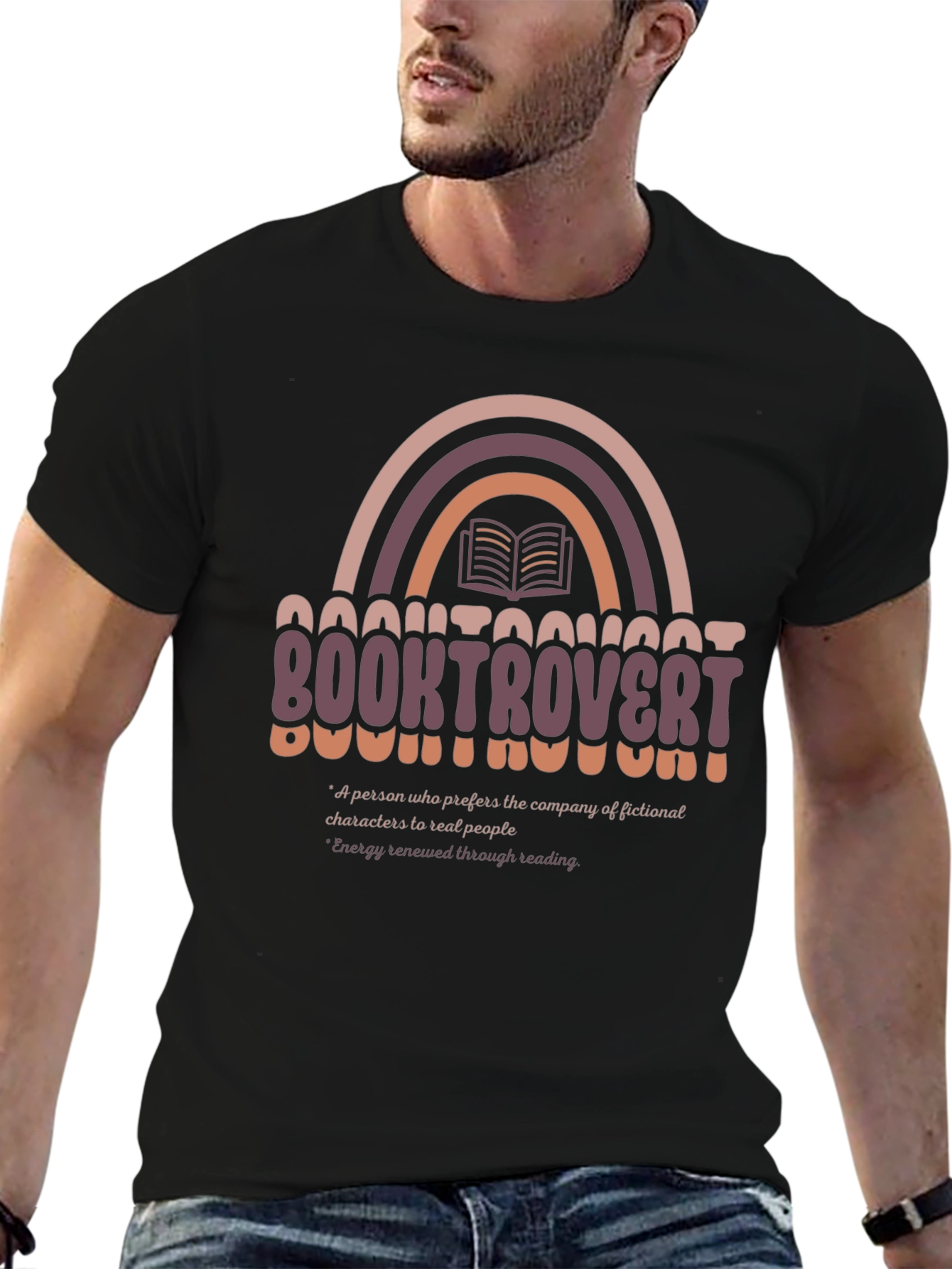 Booktrovert Graphic T-Shirt