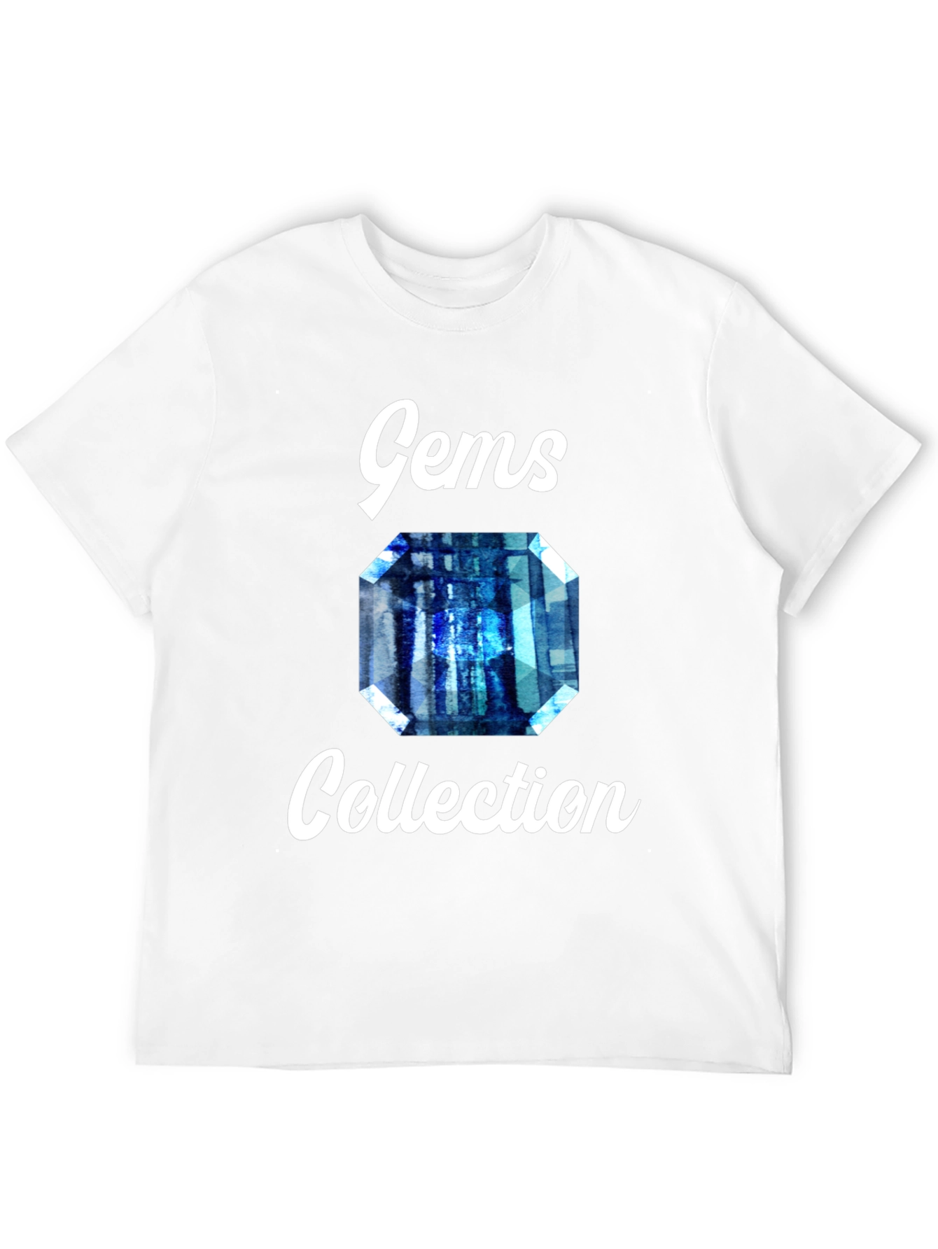 Gems Collection Graphic Tee - Stylish Gemstone Design