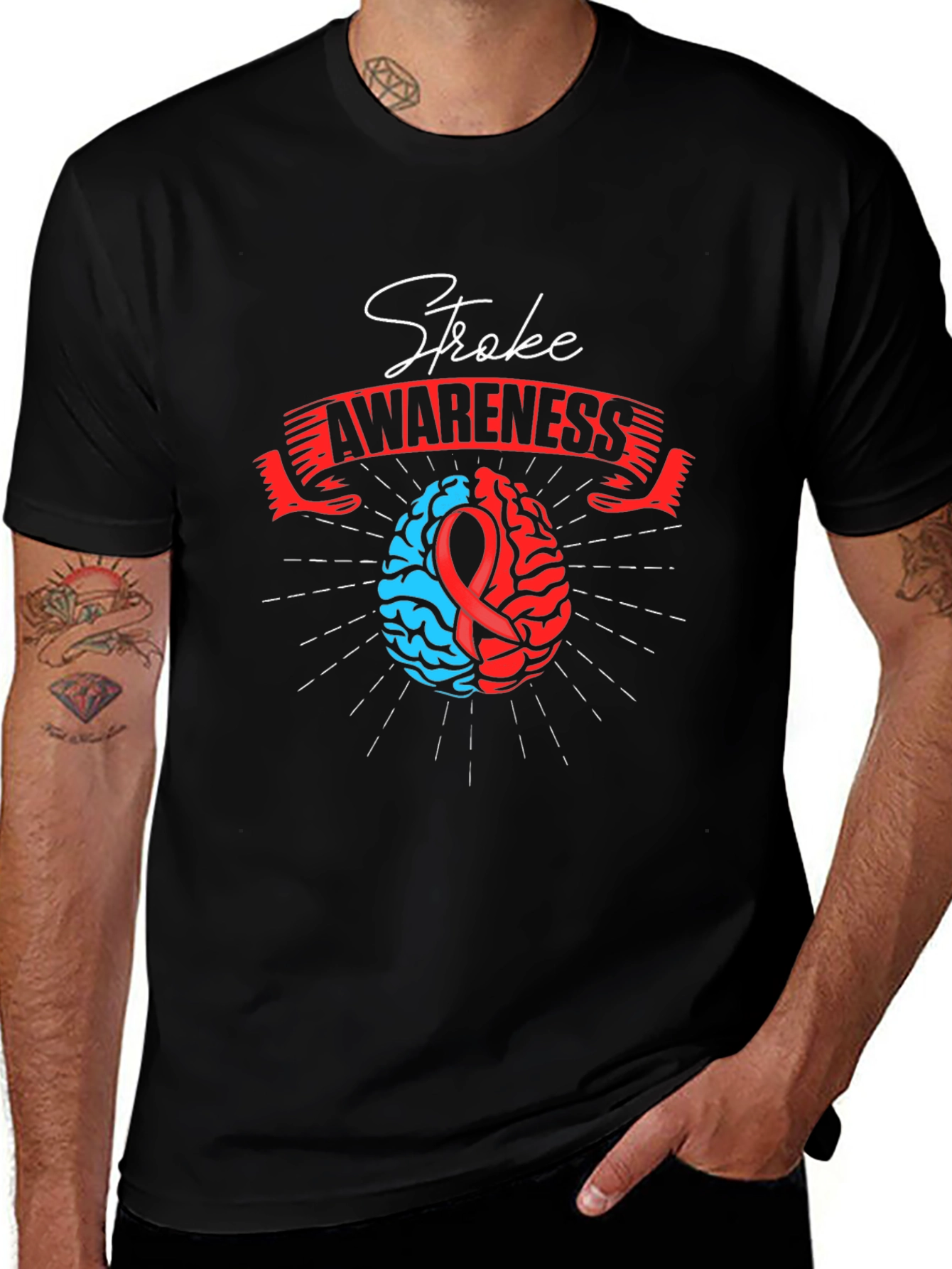 Stroke Awareness Graphic T-Shirt