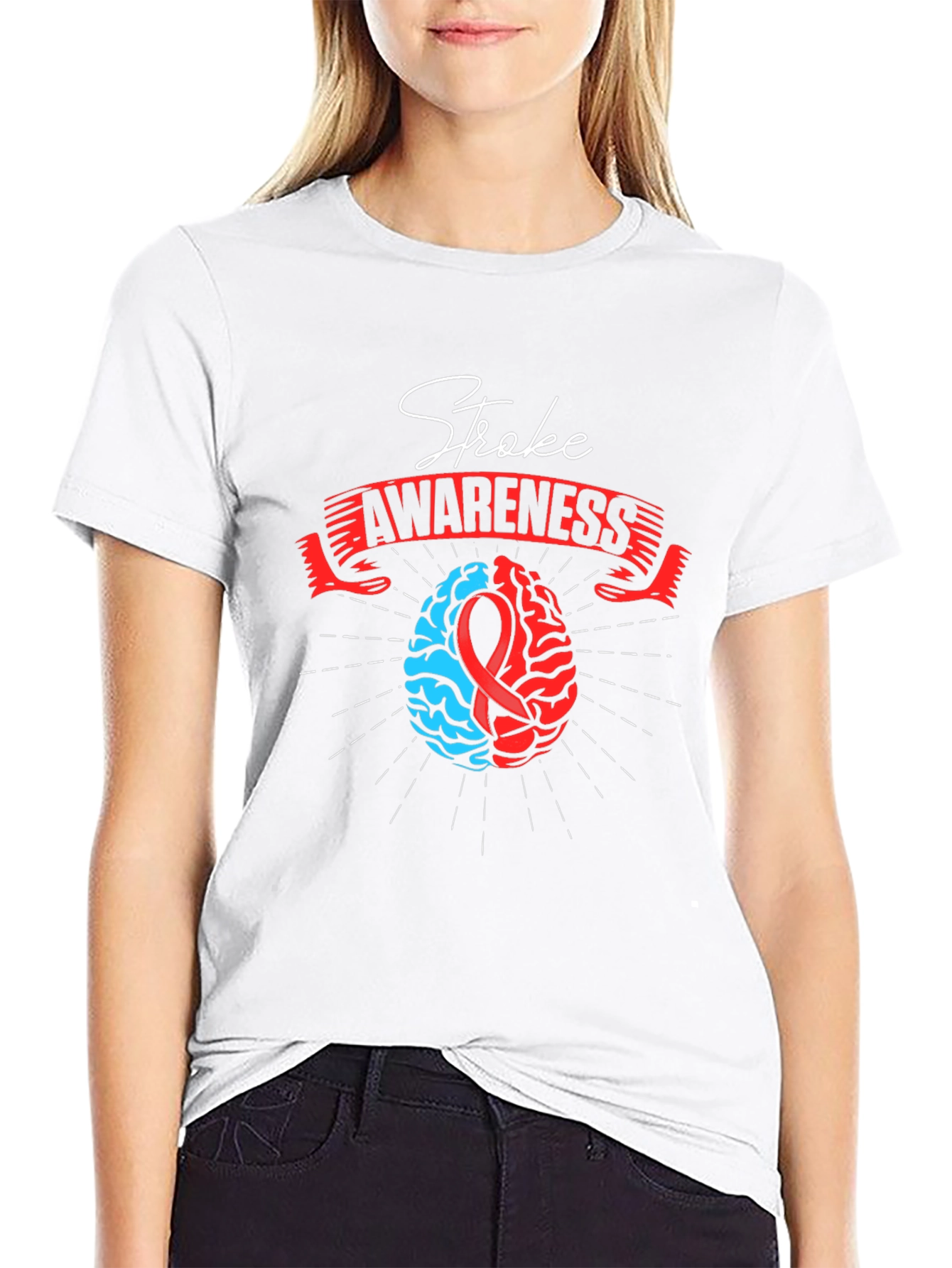 Stroke Awareness Graphic T-Shirt