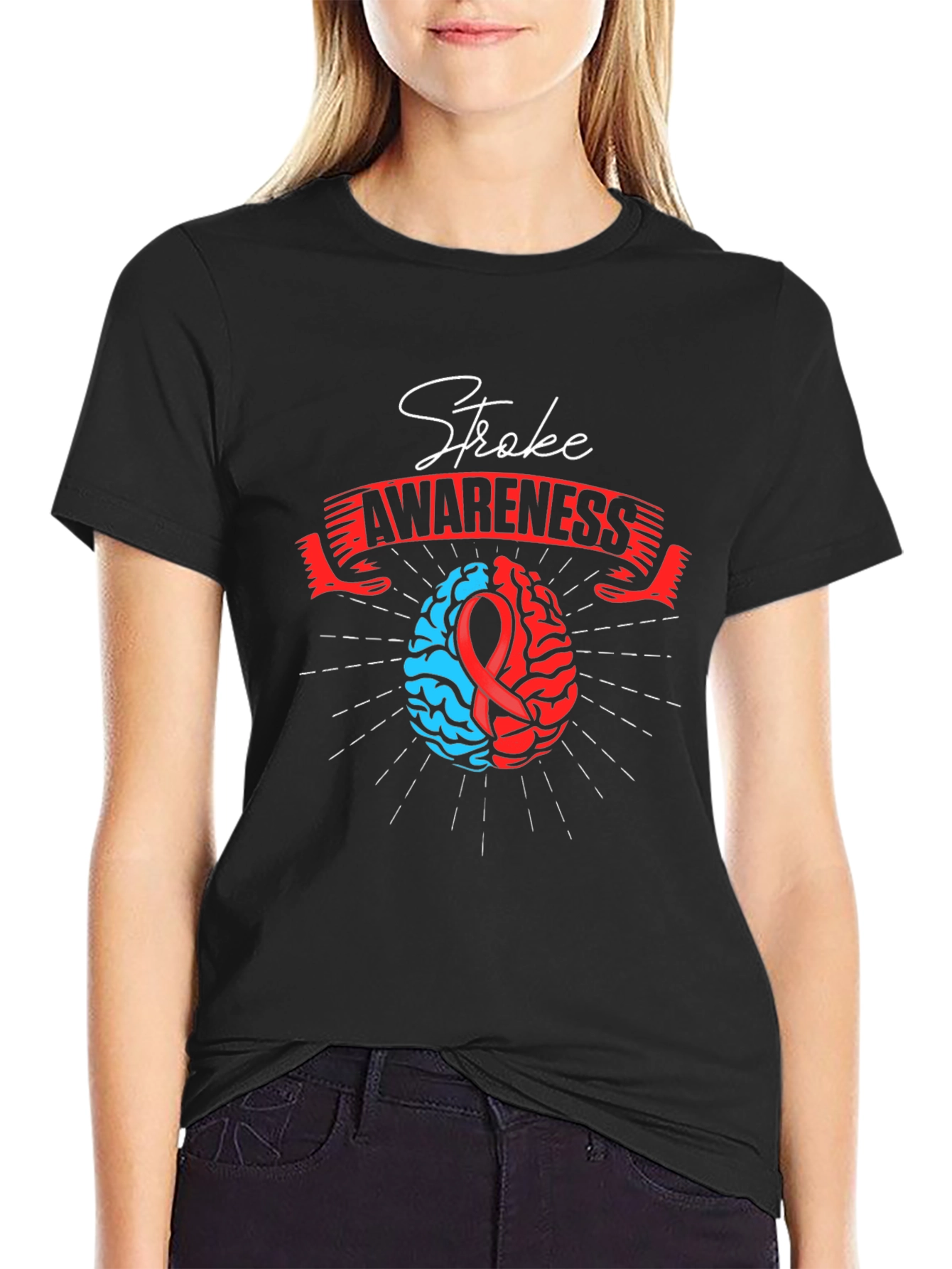 Stroke Awareness Graphic T-Shirt