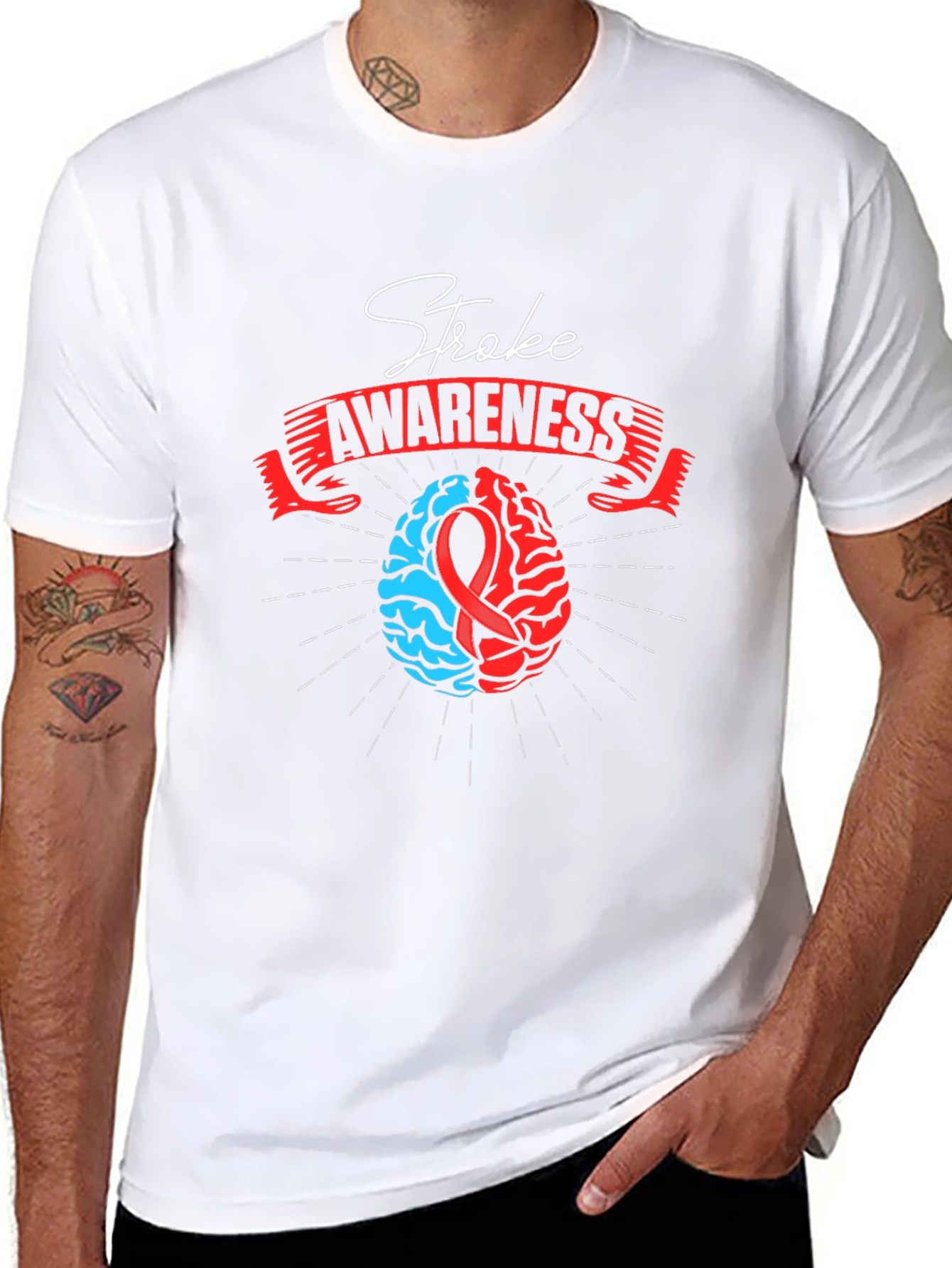 Stroke Awareness Graphic T-Shirt